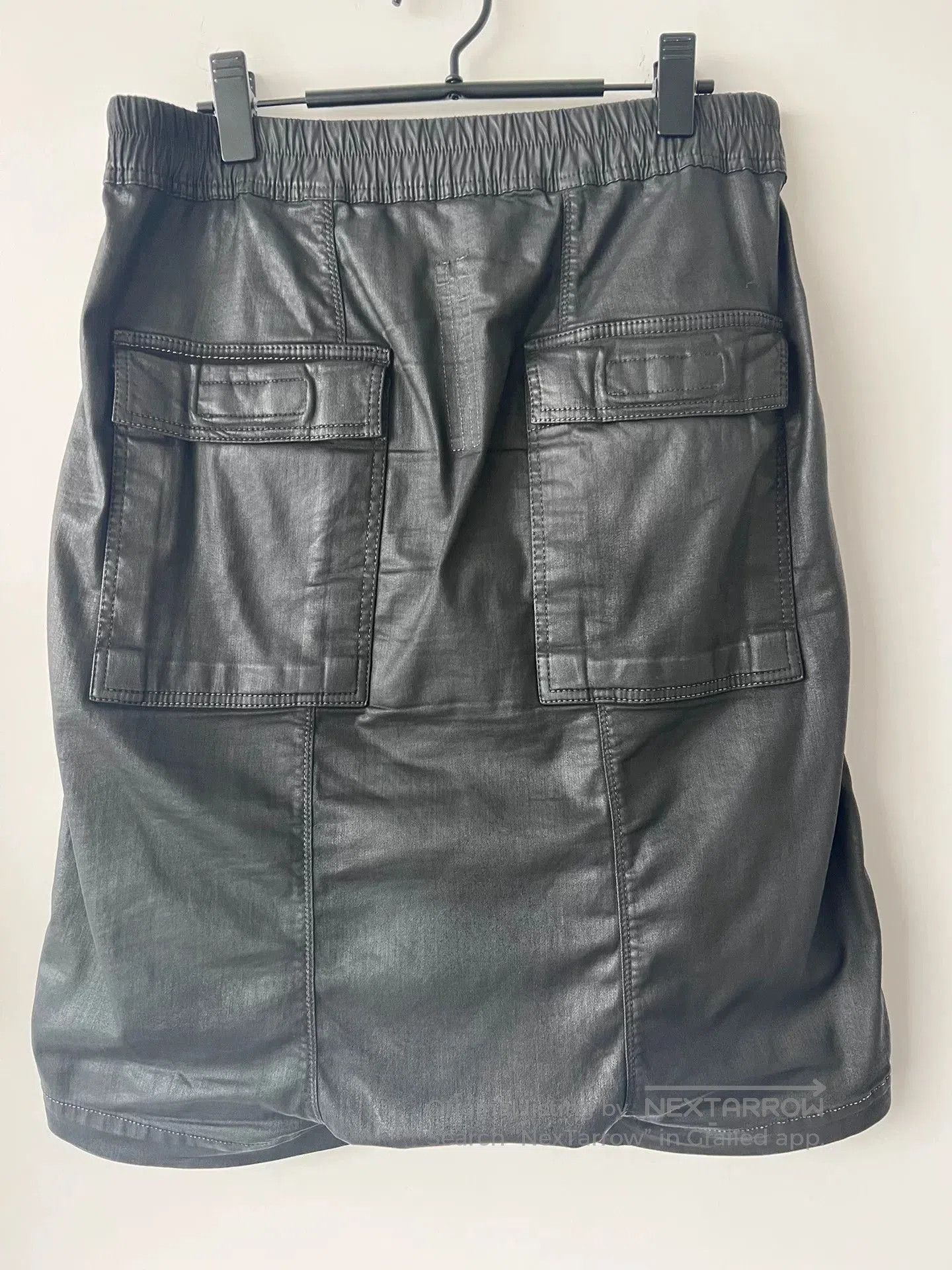 Rick Owens Drkshdw rick owens drkshdw waxed cargo shorts. Size US 28 / EU 44 - 3 Thumbnail