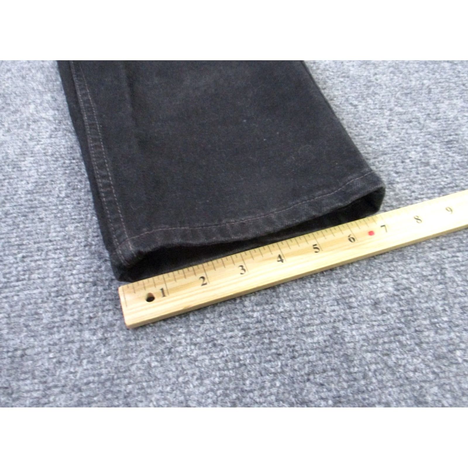 Levi's Levi's 550 Jeans Womens 18 Plus Denim Straight Relaxed Black 31in Inseam Size Type Plus Womens Jeans Size 25" / US 0 / IT 36 - 5 Thumbnail