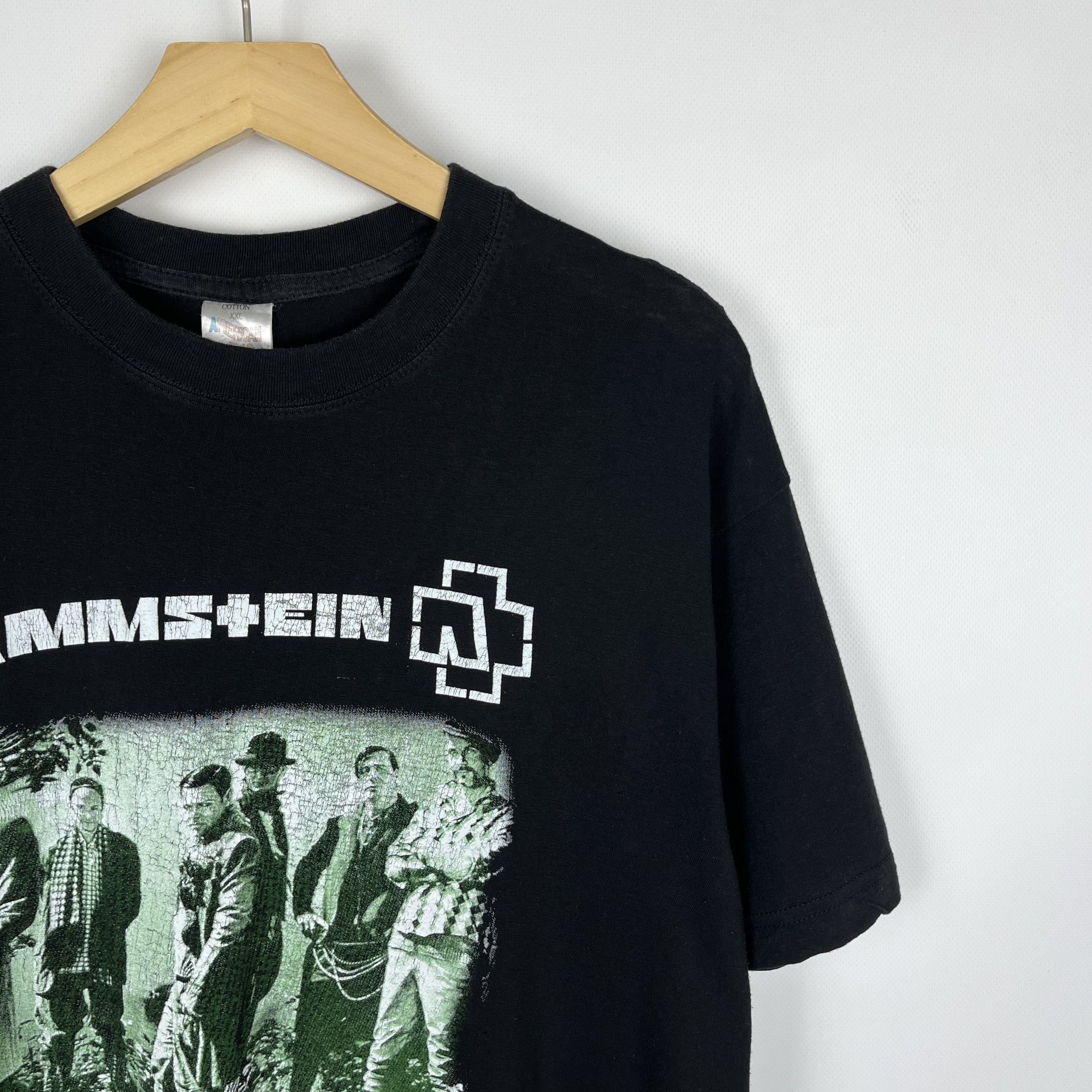 Band Tees Vintage Rammstein rare rock band tee 90’s Size US L / EU 52-54 / 3 - 2 Thumbnail