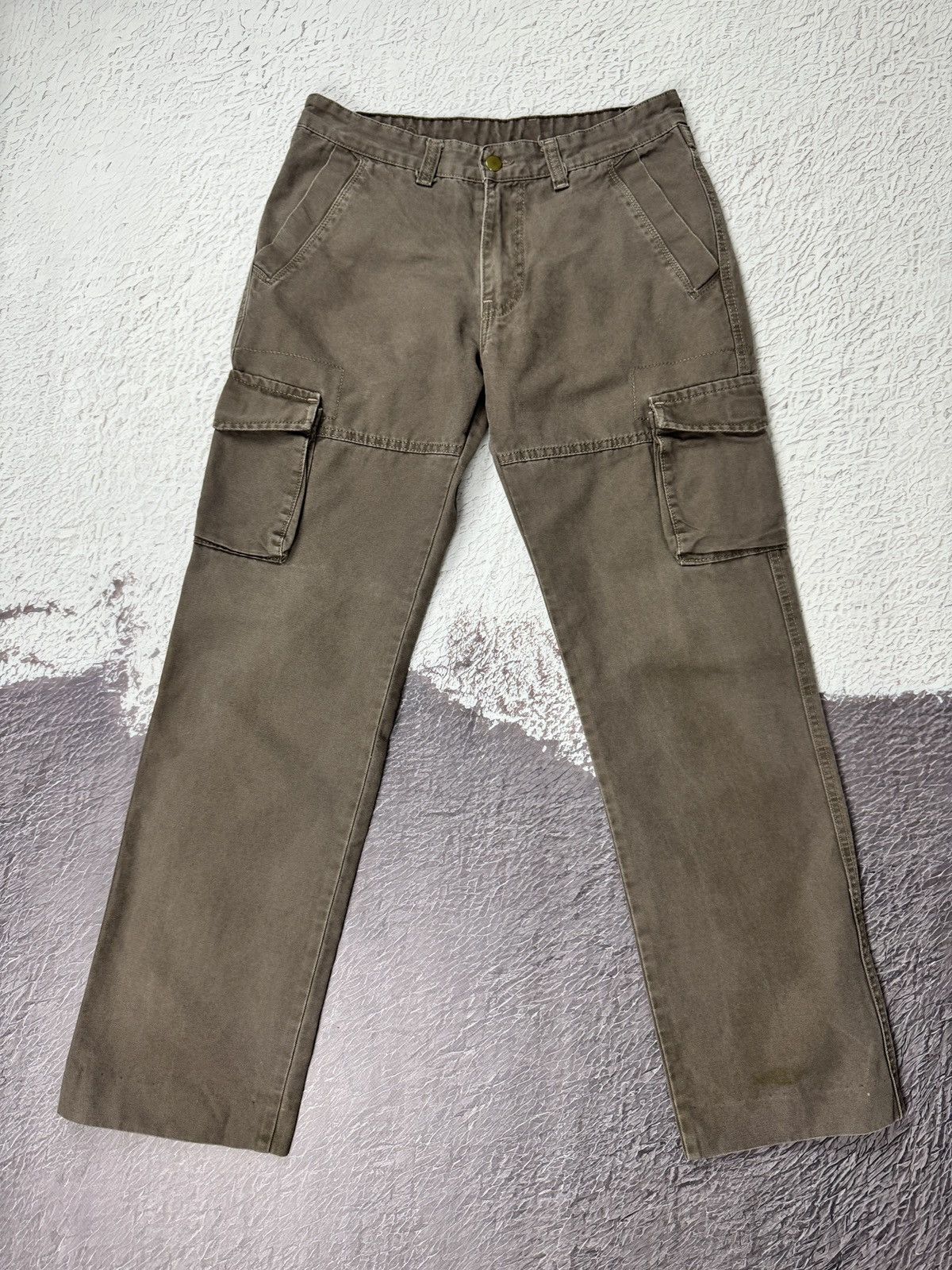 Vintage Military Yugoslavia Novi Pazar vintage utility cargo pants Size US 30 / EU 46 - 3 Thumbnail