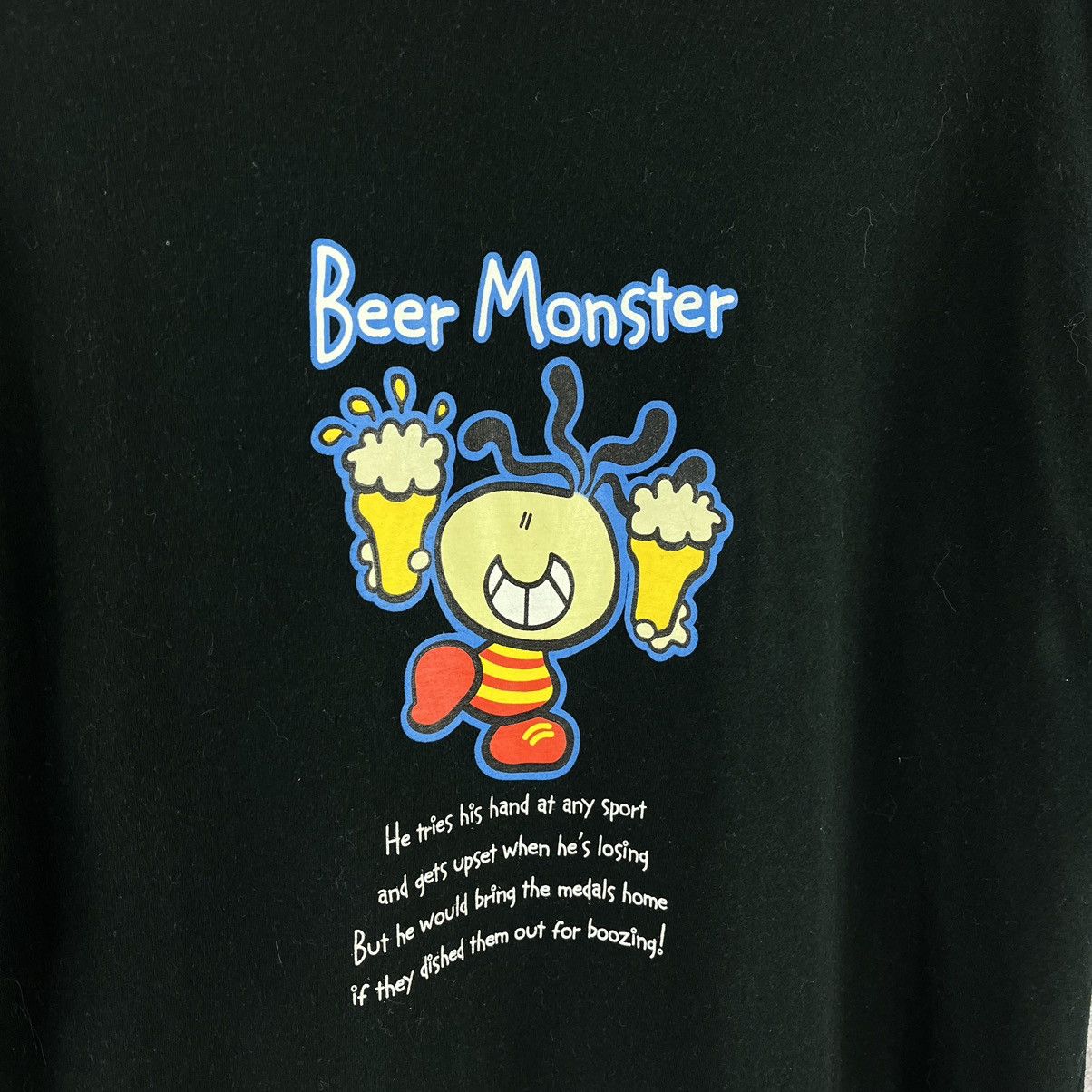 Japanese Brand Bubblegum Vintage Crazy Tee Big Logo “Beer Monster” Size M Size US M / EU 48-50 / 2 - 3 Thumbnail