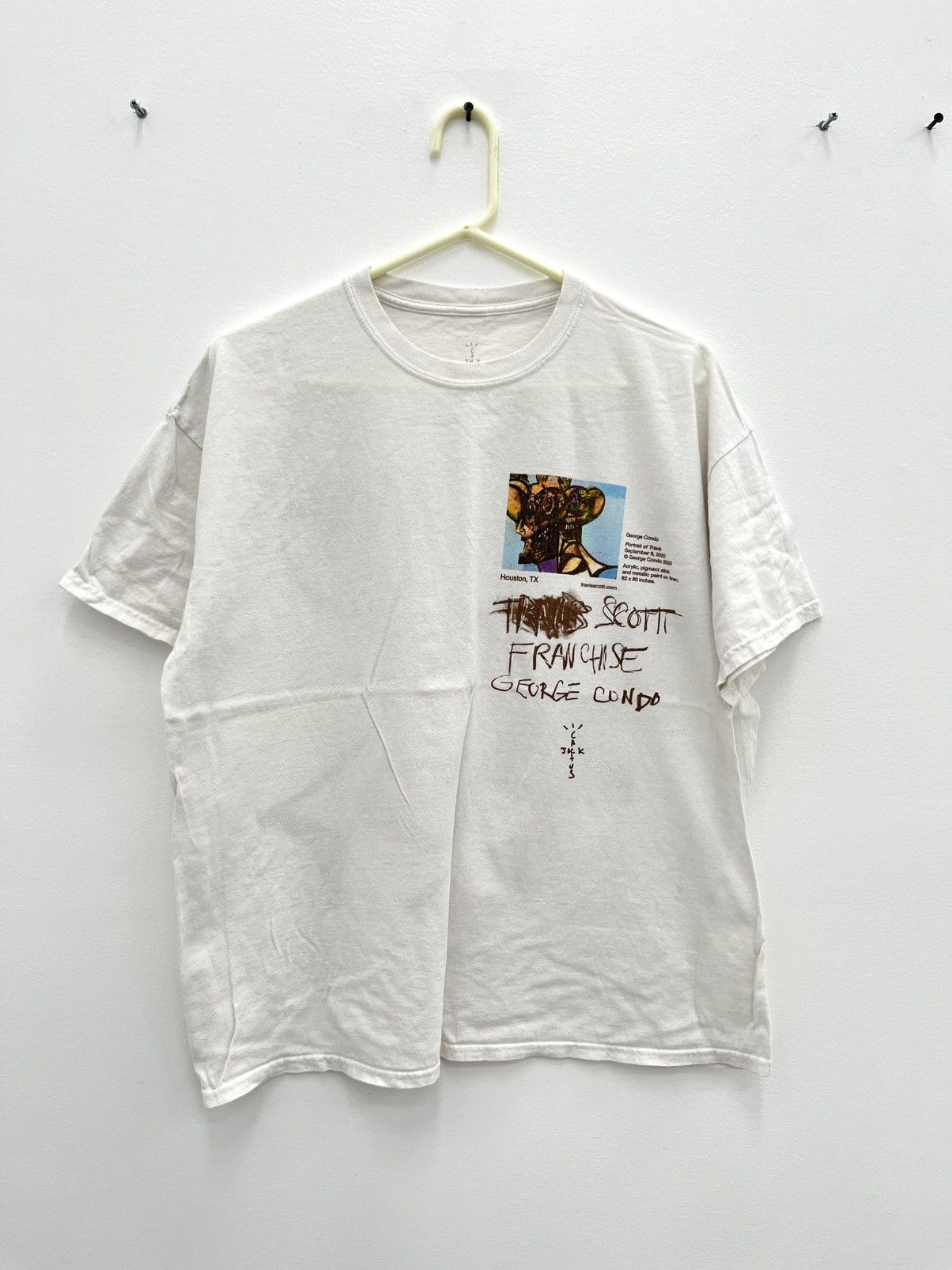 Travis Scott Travis Scott Cactus Jack Franchise George Condo T  