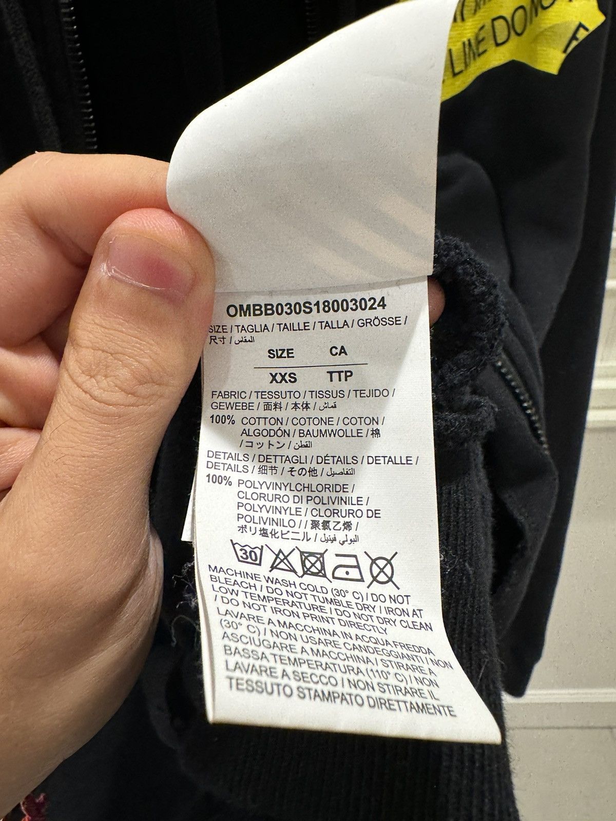 Off-White Off White Firetape Arrow Jacket Size US XXS / EU 40 - 18 Thumbnail