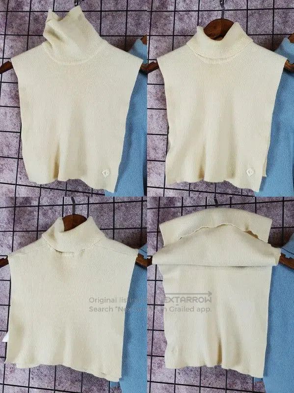 Dior Dior Beige Wool Embroidered Logo Sweater . Size S / US 4 / IT 40 - 3 Thumbnail