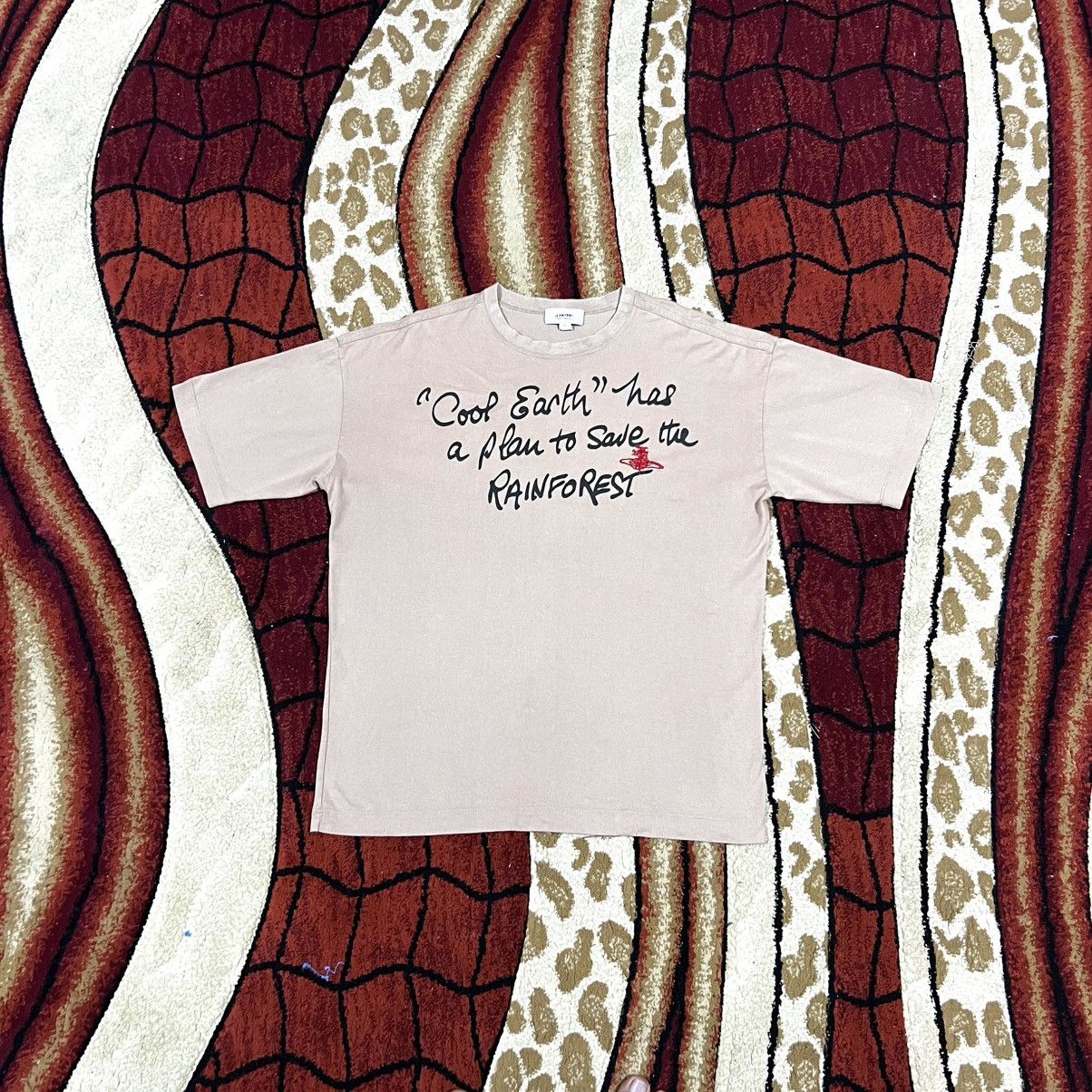 Vivienne Westwood Vintage BURBERRY X Vivienne Westwood Cool Earth Design Shirt Size US L / EU 52-54 / 3 - 1 Thumbnail