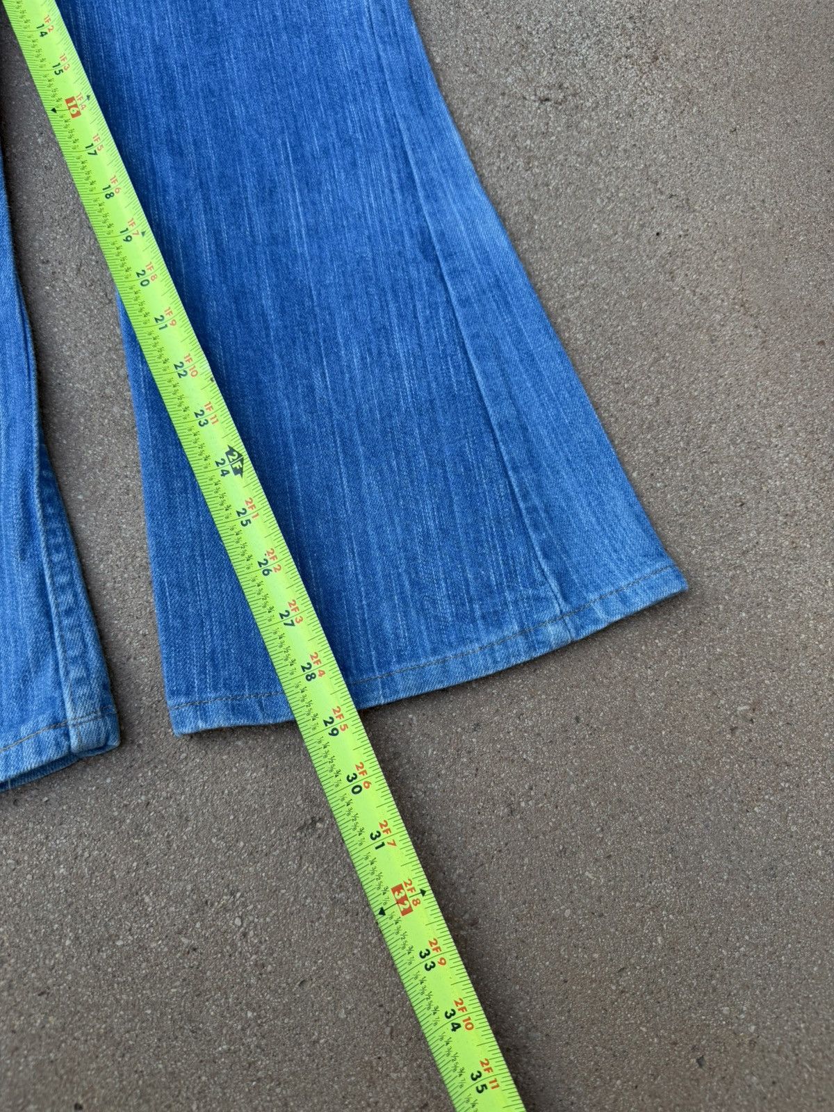 Levi's Vtg 70’s Levi’s 646 Orange Tab Bellbottom Flare Jeans 28x29 Size US 28 / EU 44 - 10 Thumbnail