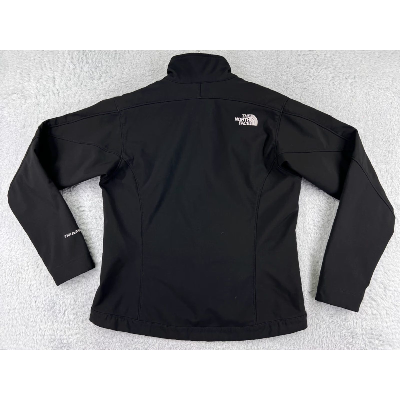 The North Face The North Face Jacket Women S Black Apex Mock Neck Full Zip Poly Blend Athletic Size S / US 4 / IT 40 - 2 Thumbnail