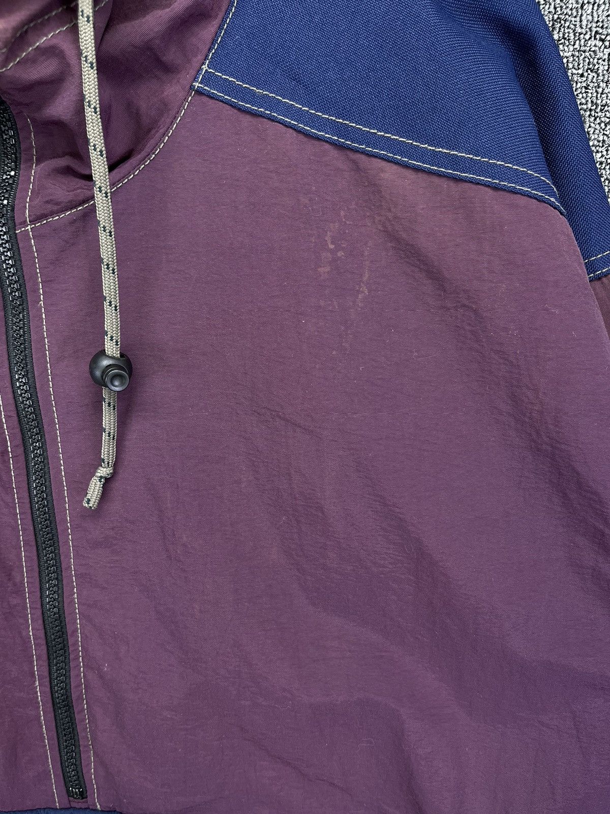 Columbia × Vintage Vintage Columbia Rare Hooded Half Zipper Anorak Size US L / EU 52-54 / 3 - 8 Thumbnail