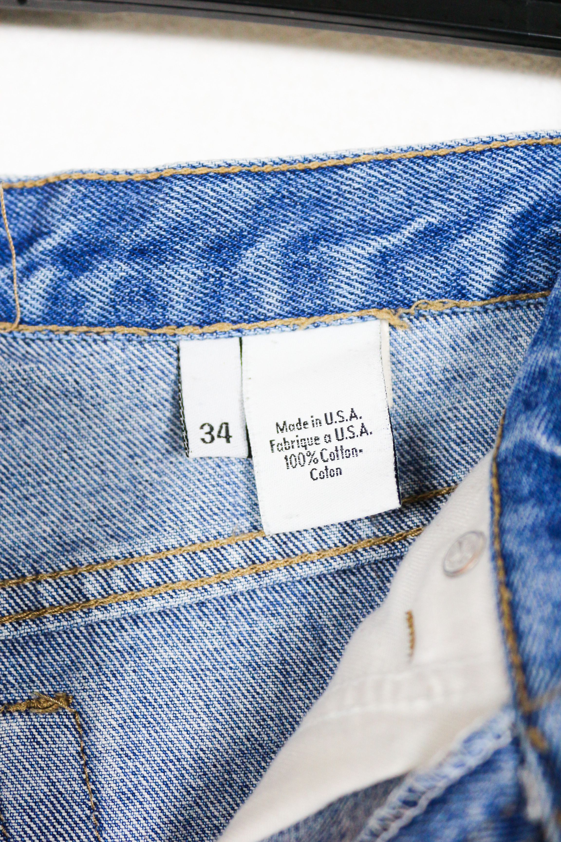 Calvin Klein Vintage Calvin Klein Blue Denim Pants Jeans 90s Made in USA Size US 34 / EU 50 - 5 Thumbnail