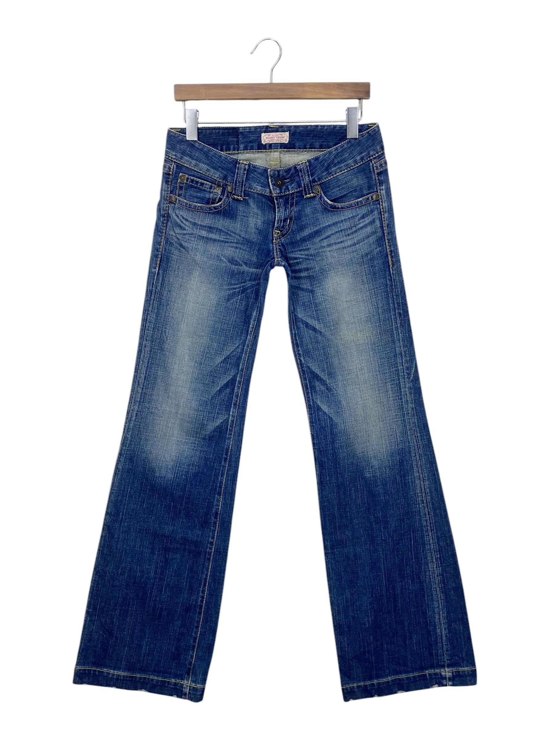 Japanese Brand × MOUSSY Moussy Japan Low Rise Loose Wide Leg Jeans Size 27" / US 4 / IT 40 - 2 Thumbnail