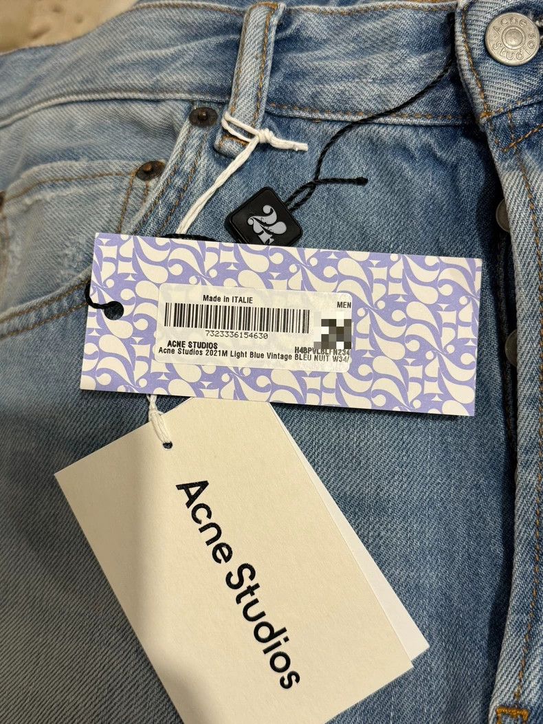 Acne Studios acne studios light blue jeans Size US 32 / EU 48 - 4 Thumbnail
