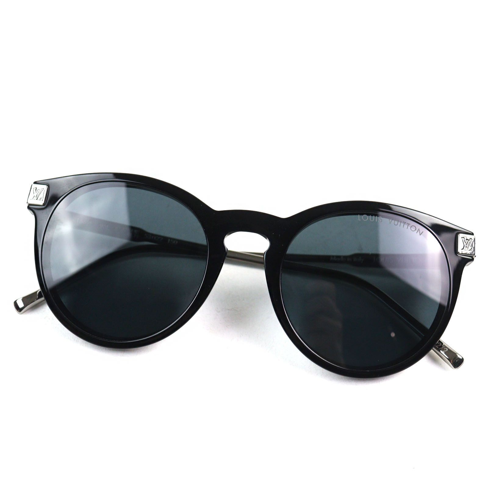 Louis Vuitton Louis Vuitton Louis Vuitton LV Rise Round Monogram Sunglasses Plastic Sunglasses Z1669E Size ONE SIZE - 1 Thumbnail