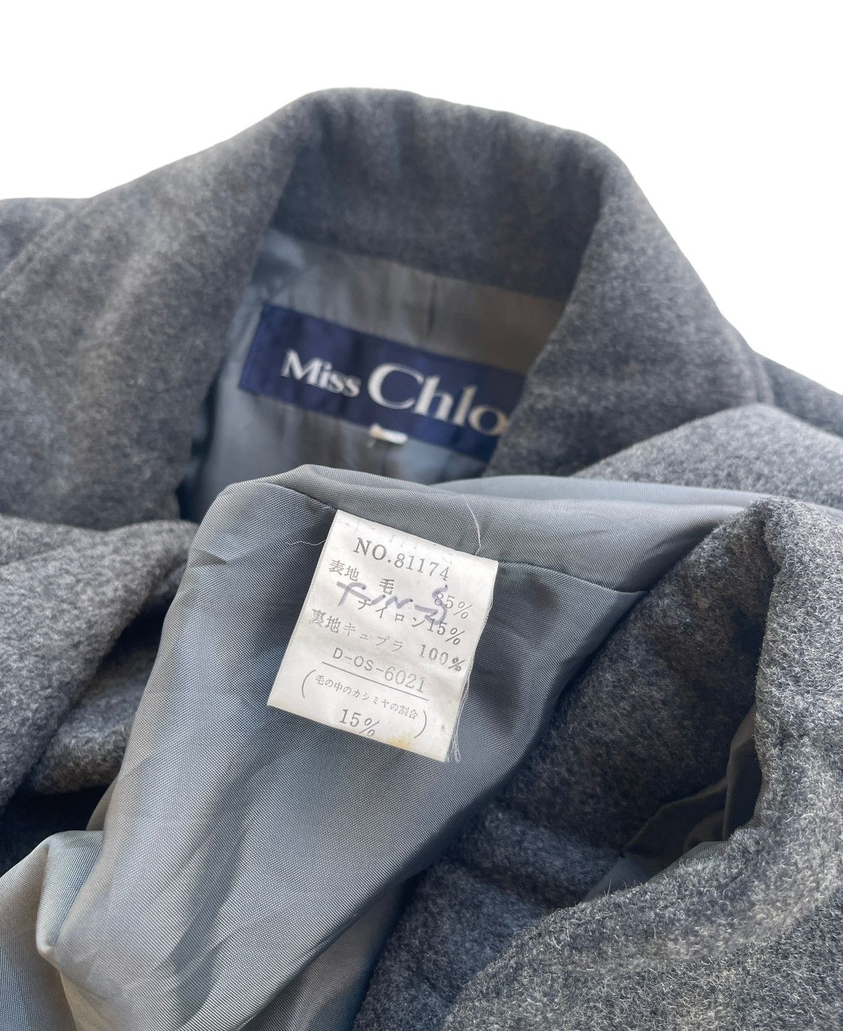 Chloe Chloe Wool Cashmere Overcoat Size L / US 10 / IT 46 - 6 Thumbnail