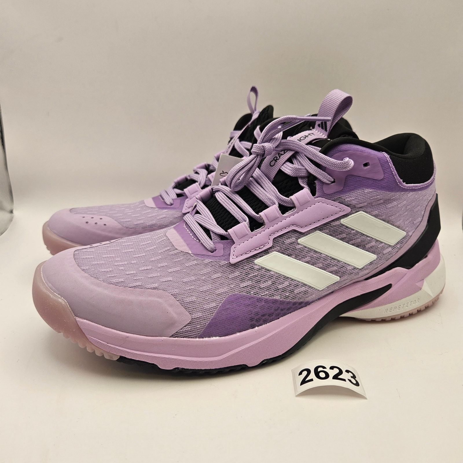 Adidas ADIDAS WOMEN'S 9 CRAZYFLIGHT 6 MID PURPLE INDOOR VOLLEYBALL Size US 9 / IT 39 - 1 Thumbnail