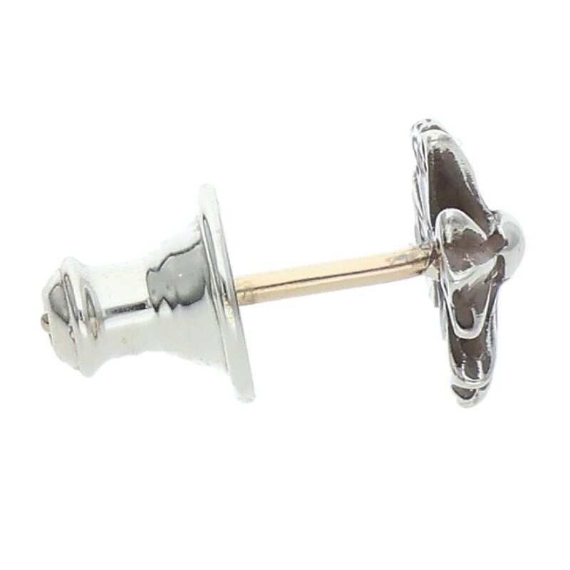 Chrome Hearts Chrome Hearts Plus Stud Silver Earring Size ONE SIZE - 4 Thumbnail