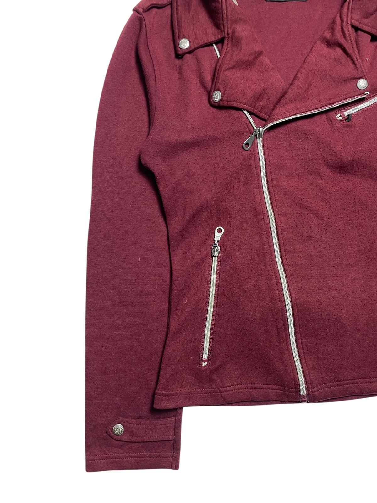 PPFM 2000’s Beaumere - Asymmetrical Bikers Hooded Jacket Size US S / EU 44-46 / 1 - 6 Thumbnail