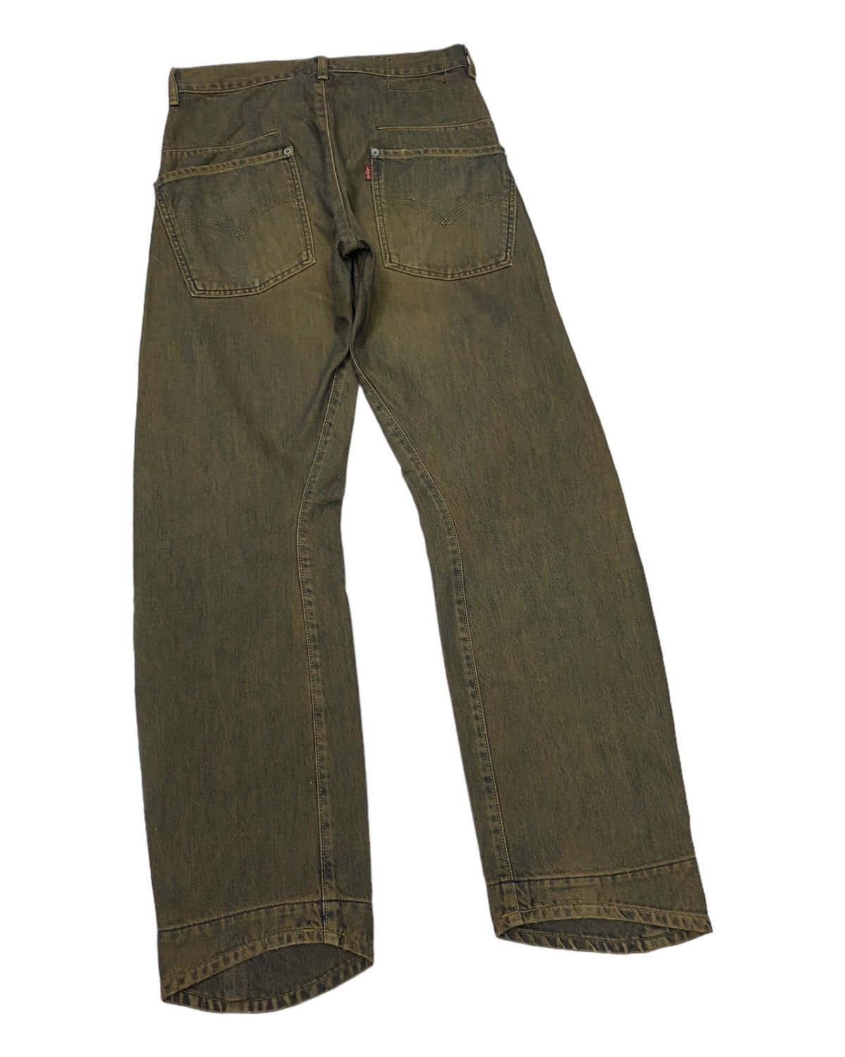 Engineered Garments × Levi's 🔥RUSTY LEVIS ENGINEERED BAGGY DISTRESS DENIM Size US 29 - 5 Thumbnail