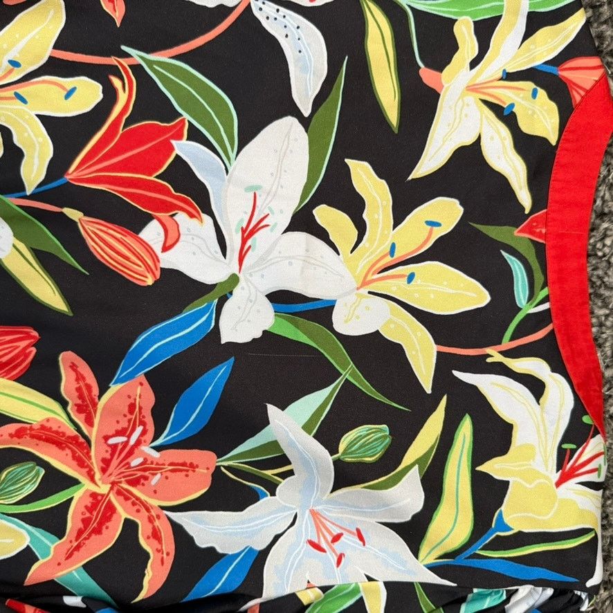 Kate Spade Kate Spade New York Summer Lilies Twill Dress Multi, Size L Size L / US 10 / IT 46 - 8 Thumbnail