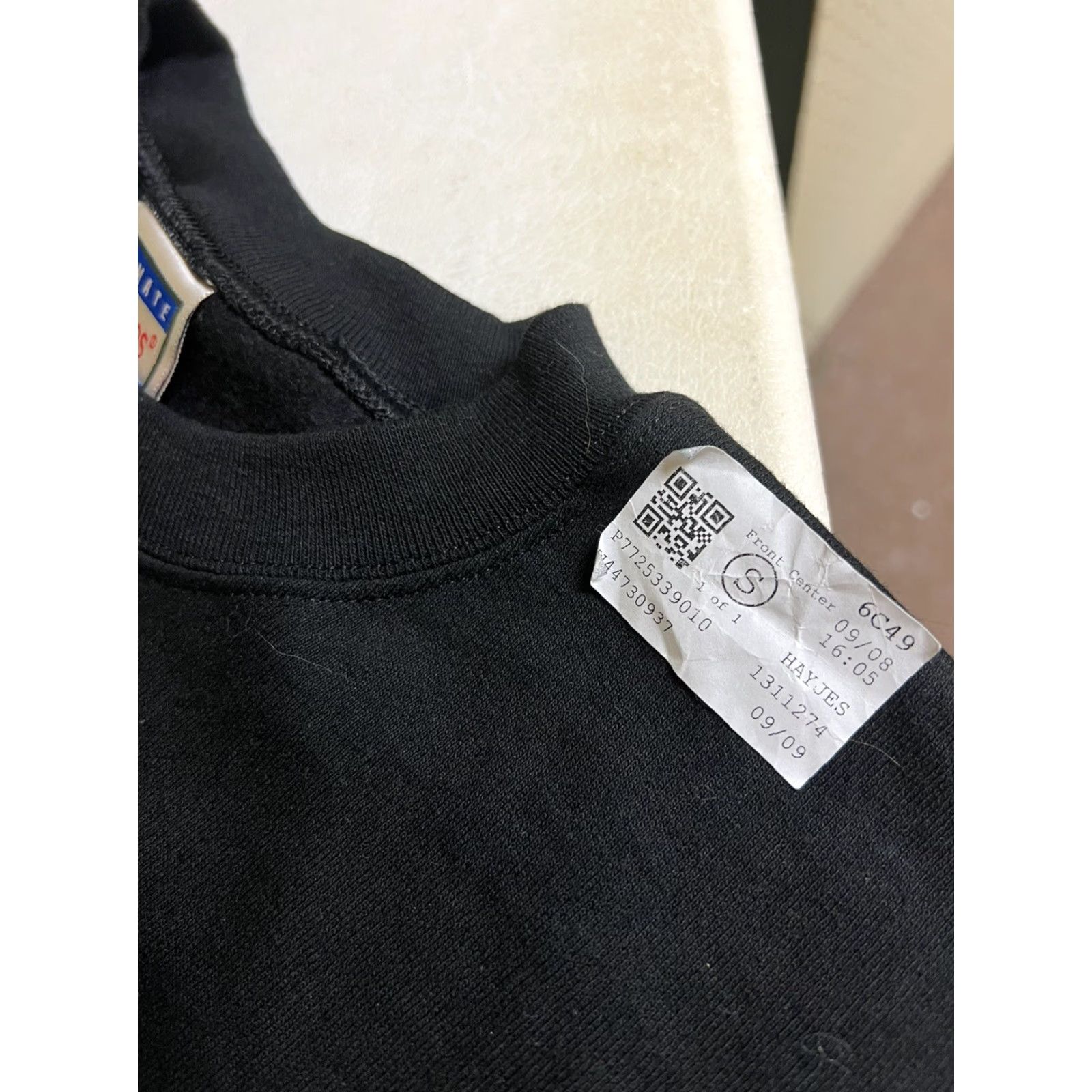 Hanes VINTAGE Hanes Sweatshirt Lacrosse Long Sleeve Pullover Black M Regular Men Cotton Blend NOS Pullover Sports 90s Size US M / EU 48-50 / 2 - 5 Thumbnail