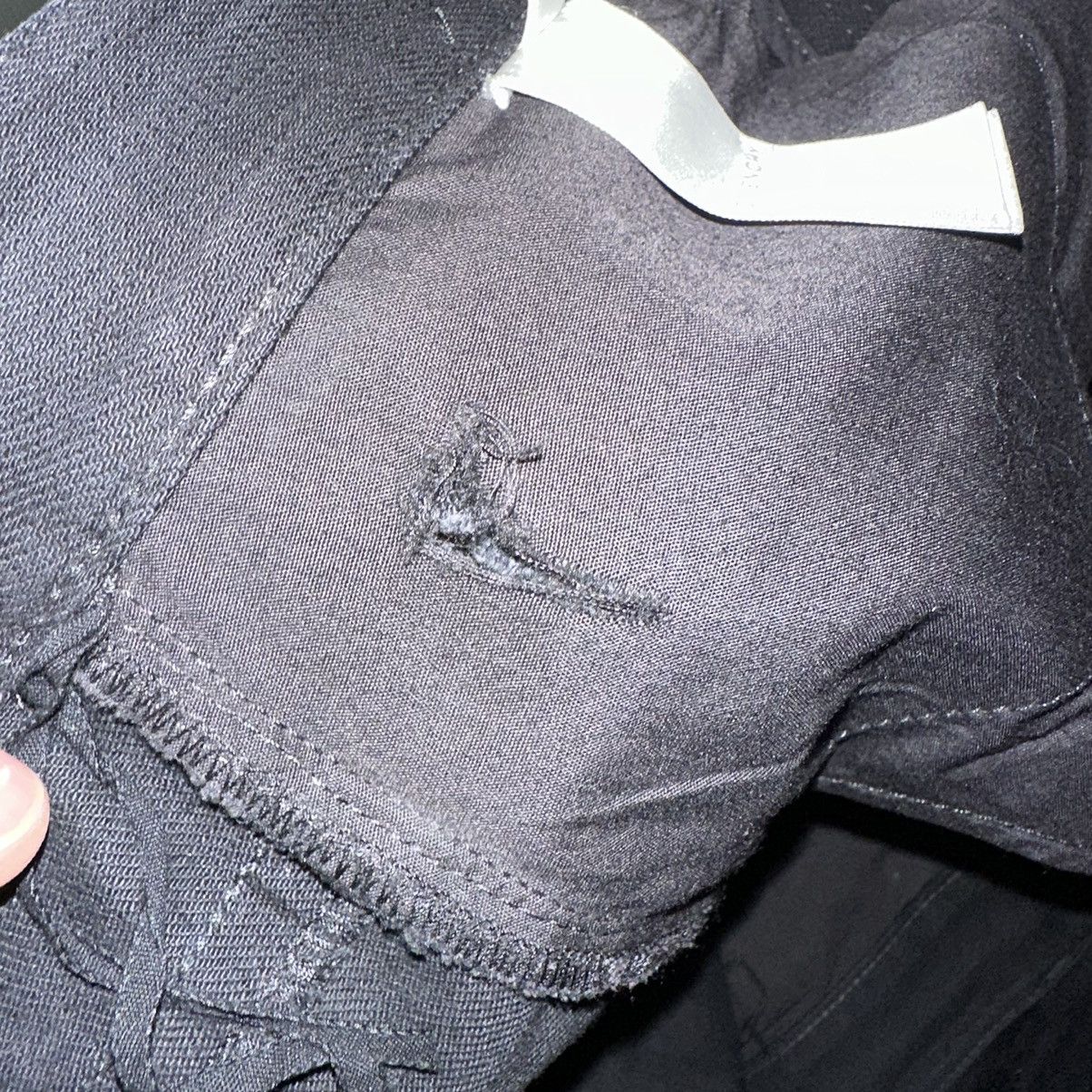 Givenchy Givenchy x Matthew Williams Wax Coated Shiny Black Denim Size US 34 / EU 50 - 12 Thumbnail