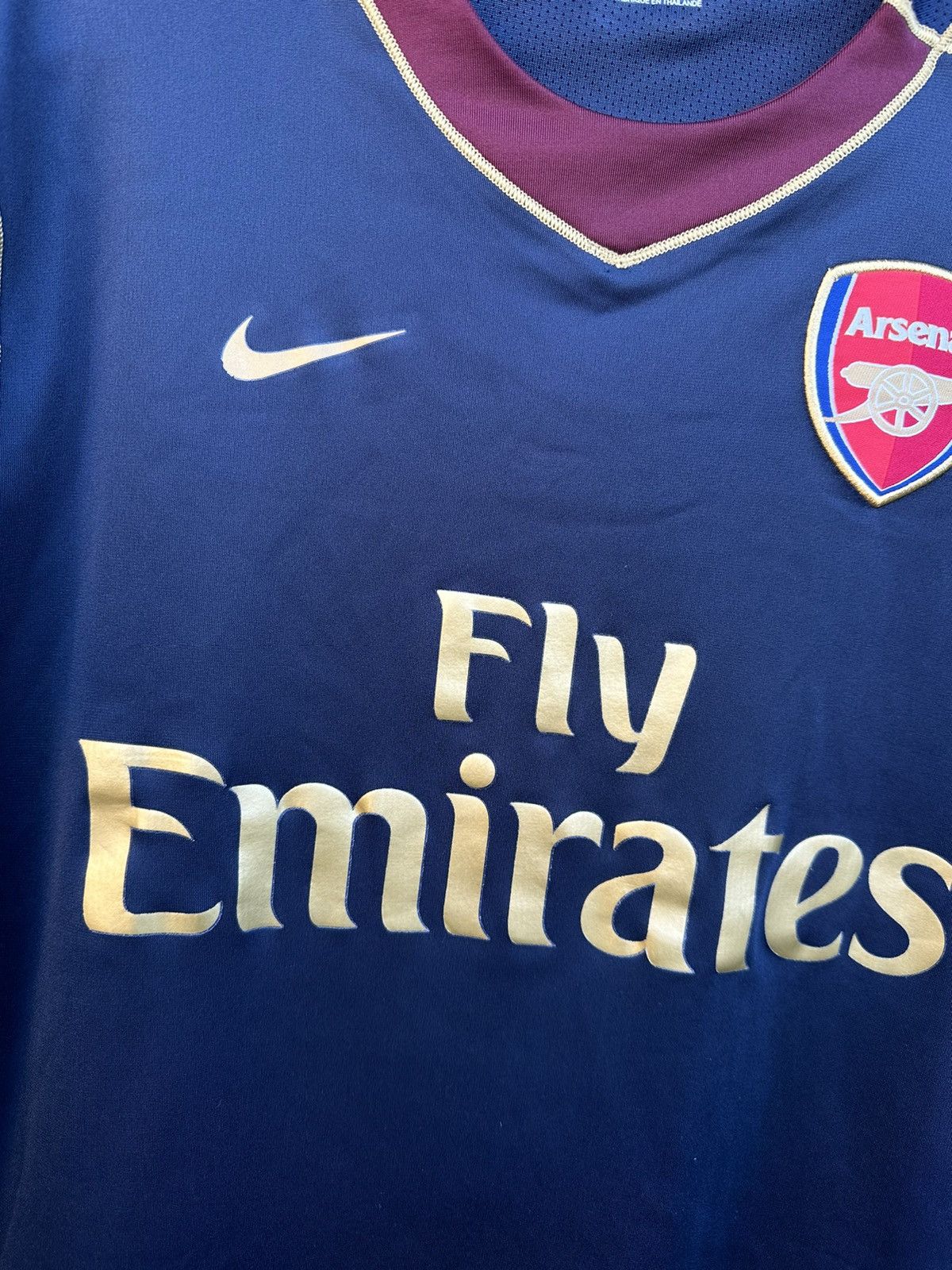 Nike Vintage 2007 rare Nike Arsenal Emirates soccer jersey shirt Size US S / EU 44-46 / 1 - 3 Thumbnail