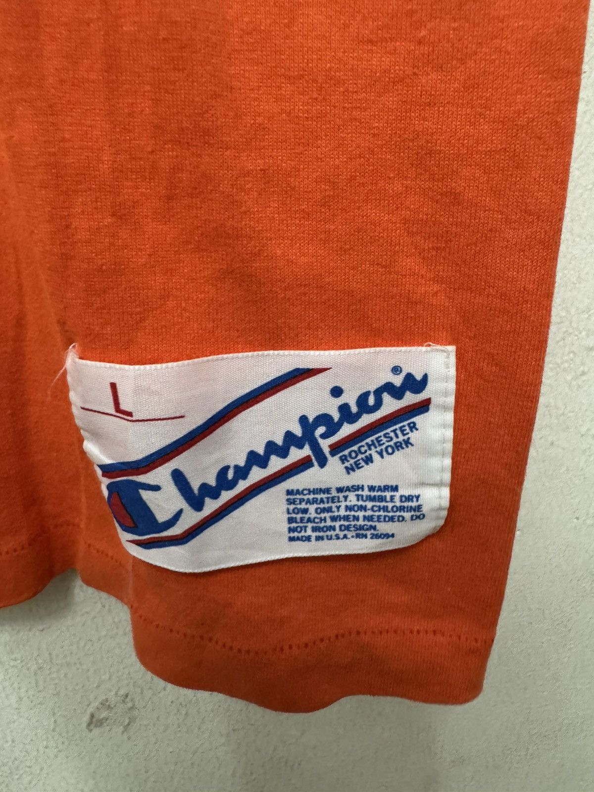 Champion Vintage 80’s Champion Broncos 7 Football American T shirt Size US L / EU 52-54 / 3 - 3 Thumbnail