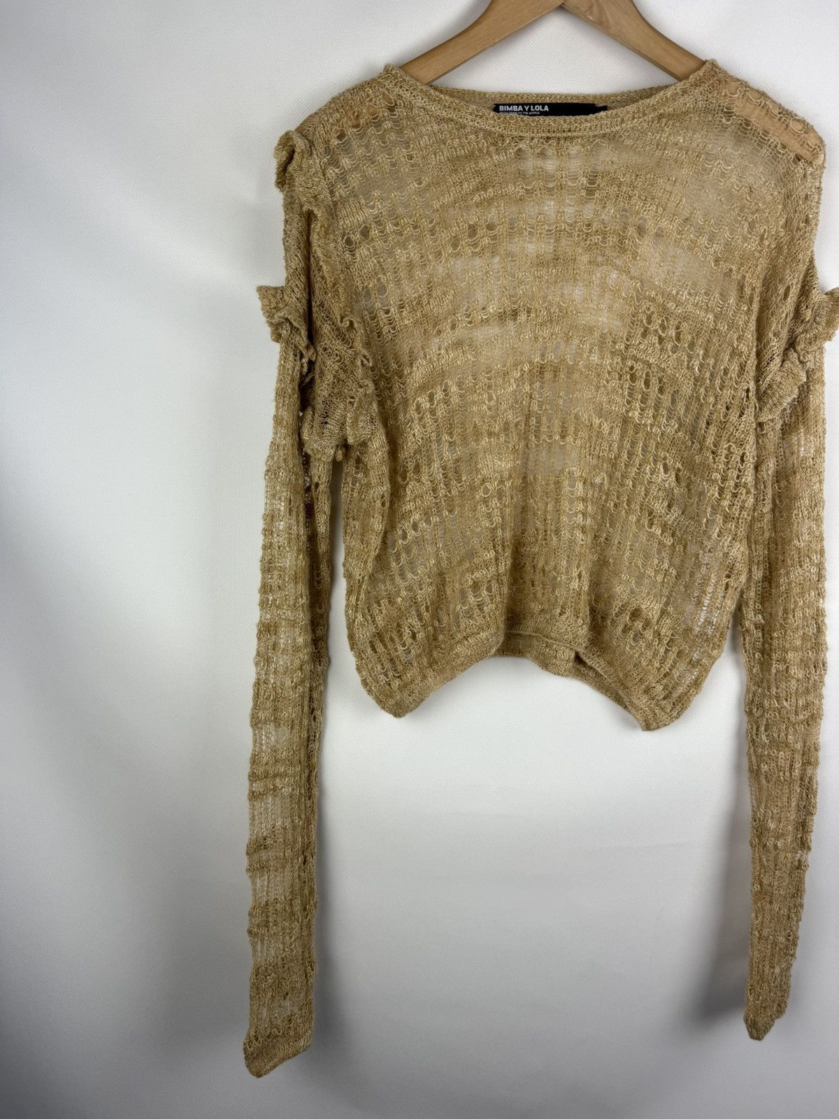 BIMBA Y LOLA Bimba Y Lola Ladies Avant-Garde Knitted Sweater Pullover Size S / US 4 / IT 40 - 2 Thumbnail