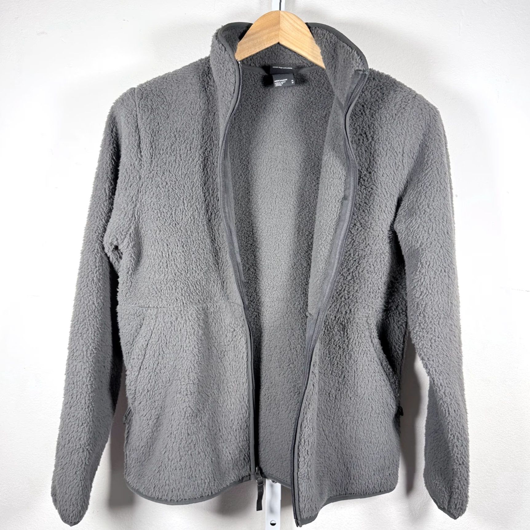 The North Face The North Face Sherpa Fleece Jacket Men's Gray Full Zip - Medium, Outdoor Winter, Jacket, Regular Fit, Gray, The North Face, M Size US M / EU 48-50 / 2 - 3 Thumbnail