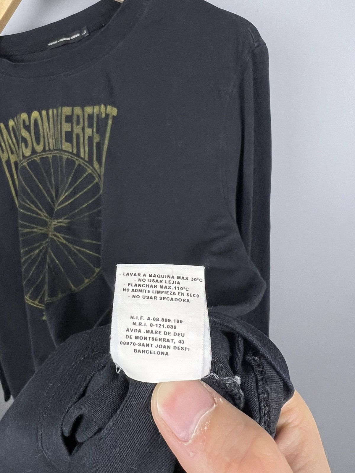 Marithe + Francois Girbaud Marithe+Francois Girbaud Avantgard Printed Longsleeve Tshirt Size US L / EU 52-54 / 3 - 9 Thumbnail