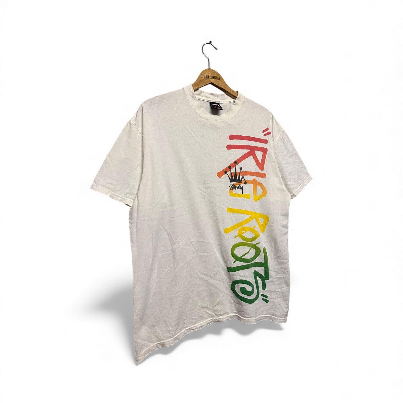Stussy Vtg🔥Stussy Tribe Rasta Printed Tee Size US L / EU 52-54 / 3 - 6 Thumbnail