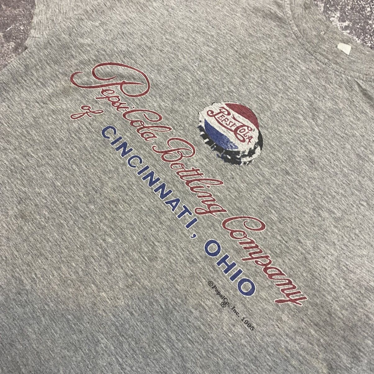 Vintage Vintage Pepsi Cola 1995 Designer made in USA tee Size US M / EU 48-50 / 2 - 3 Thumbnail