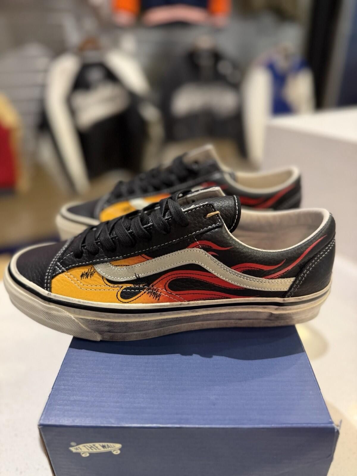 Vans Vans Old Skool 36 Archive Flame Black Brand New Size (8) Size US 8 / EU 41 - 5 Thumbnail
