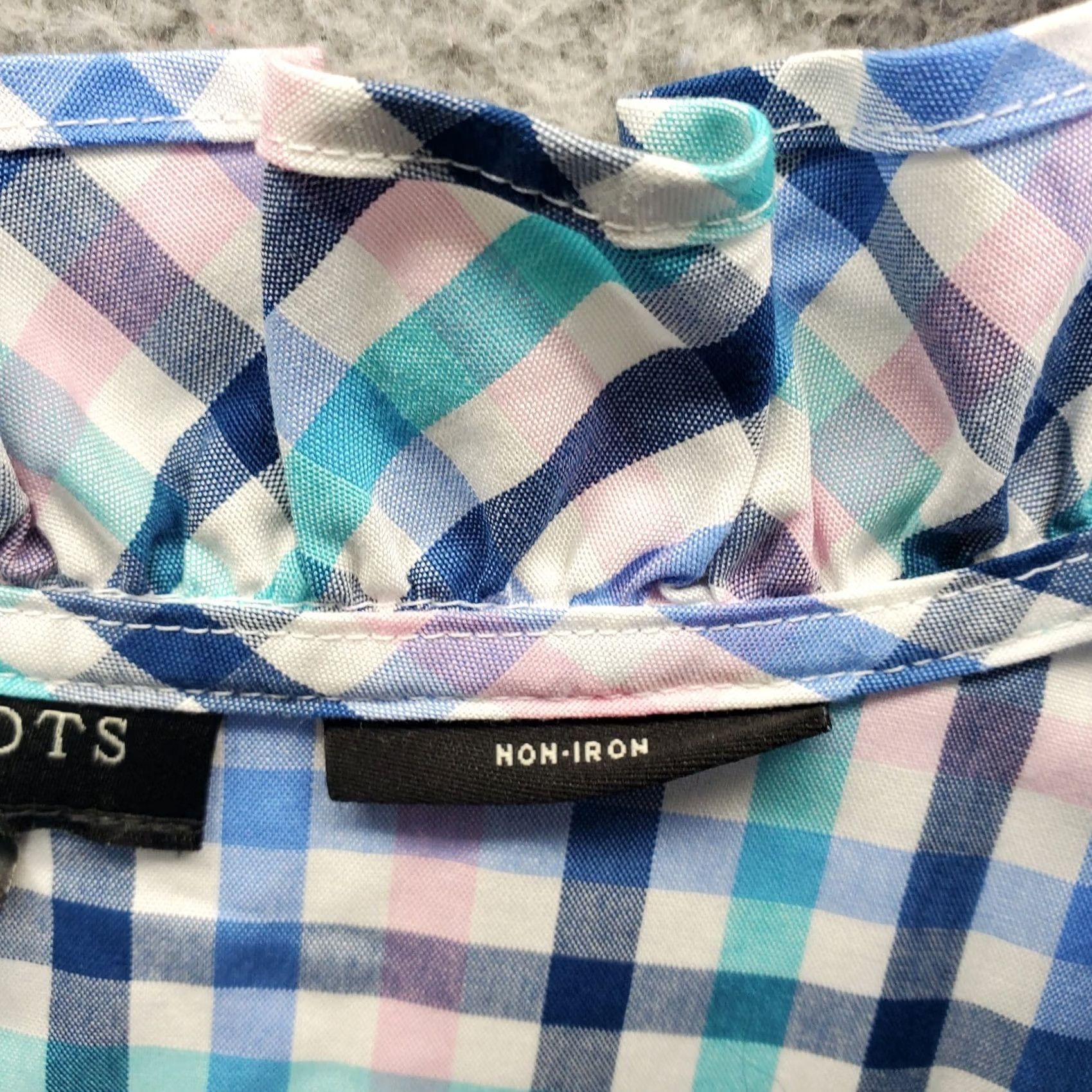 Talbots Talbots Womens Tunic Top 2P V-Neck Plaid Pullover Non-Iron Ruffle Multicolor Casual Shirt Size XS / US 0-2 / IT 36-38 - 7 Thumbnail