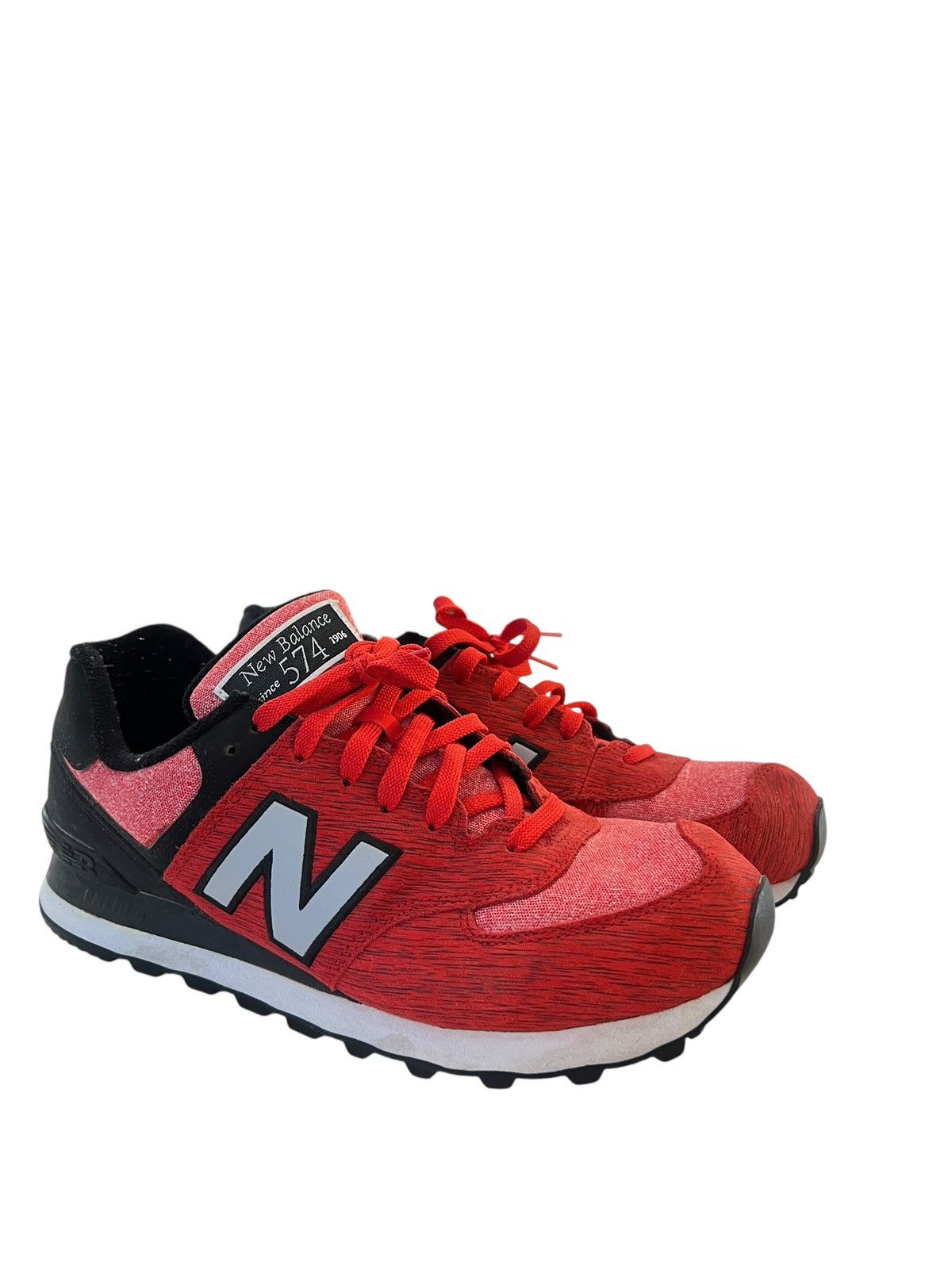 New Balance New Balance 574 Classics Sweatshirt Red Black Mens Sneakers Size US 10 / EU 43 - 2 Thumbnail