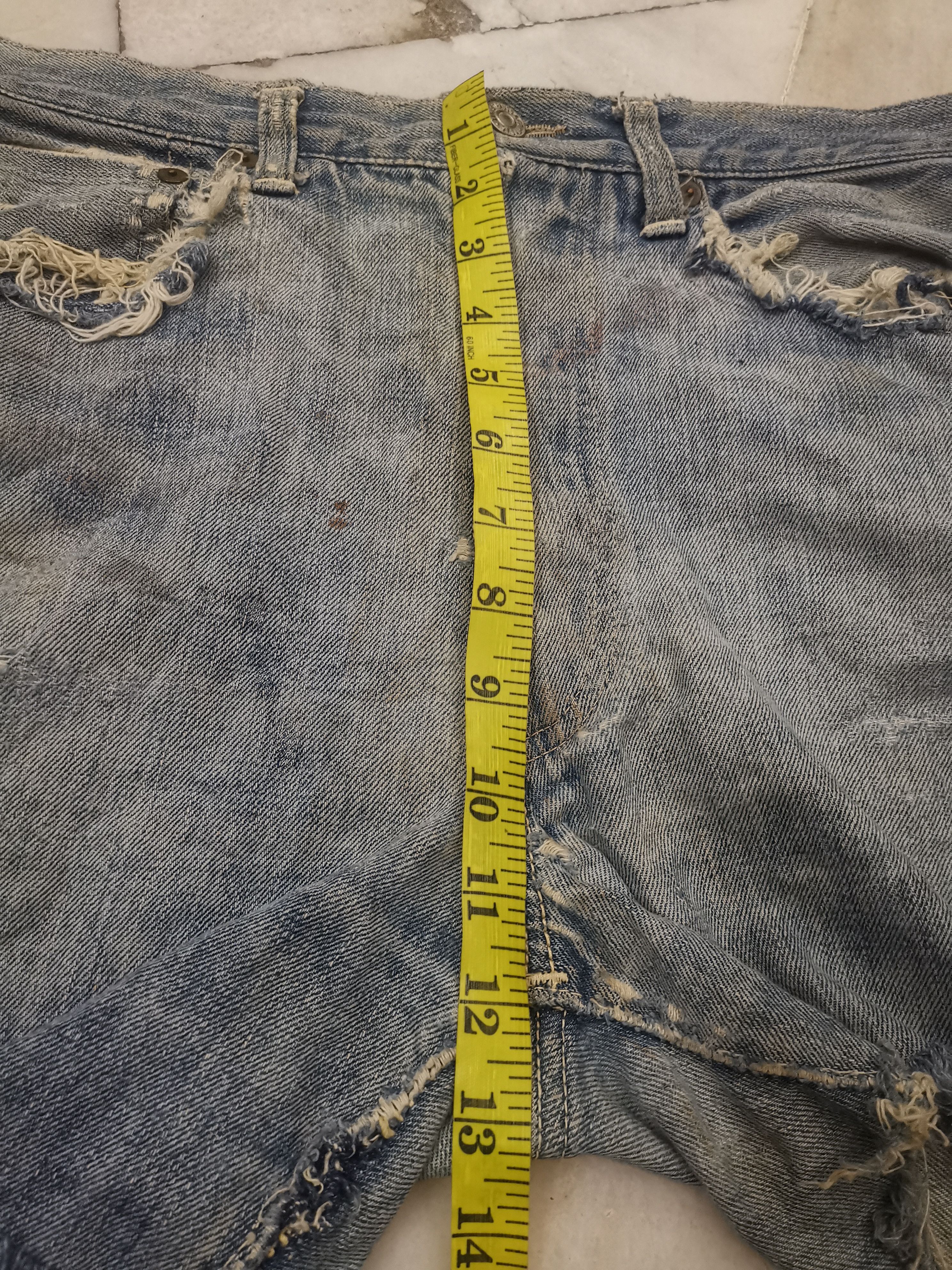 Levi's 50s Vtg Levis 501XX Stamped '... ' Button Hidden Rivets Size US 33 - 19 Thumbnail