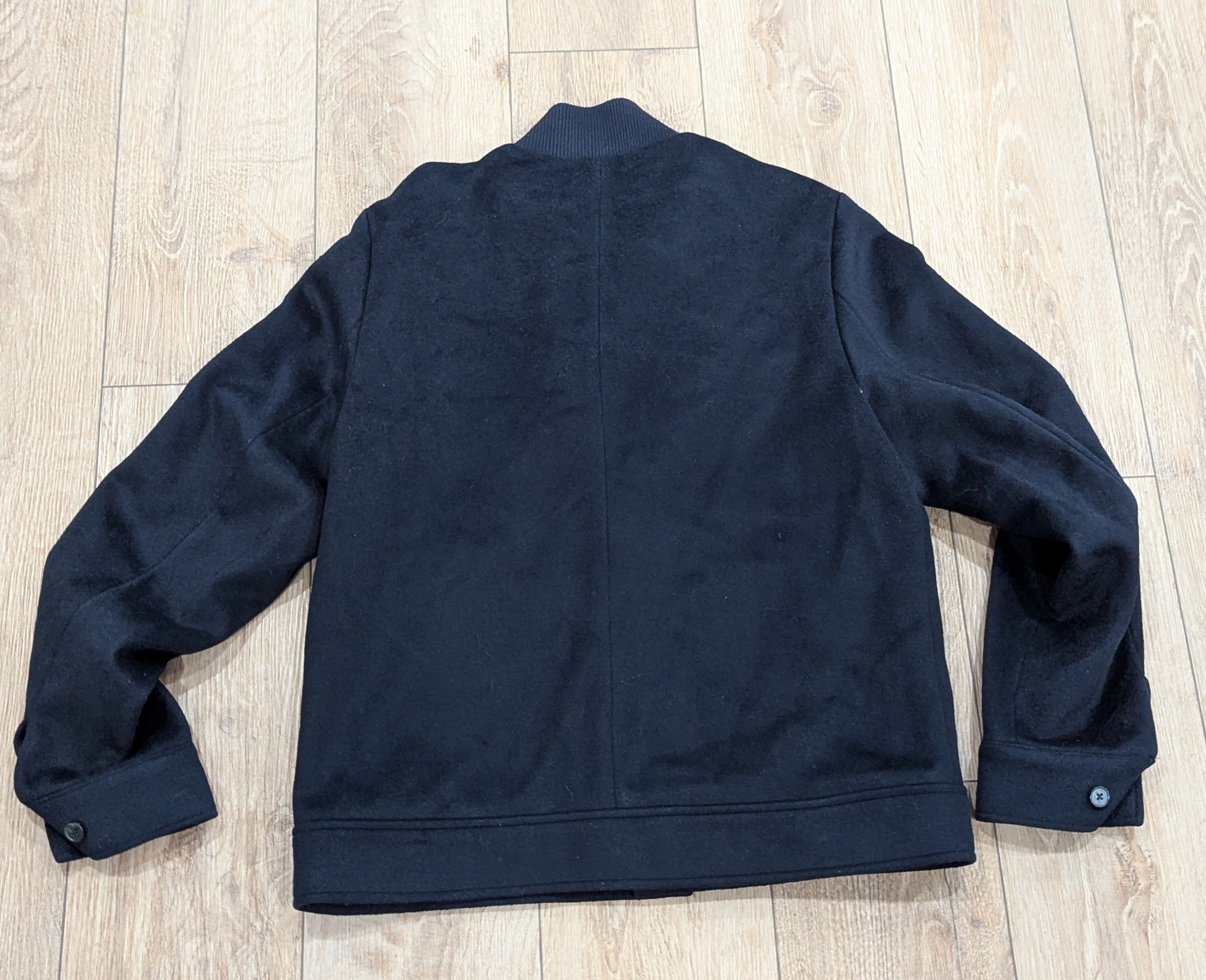 Reiss REISS Wool Blend Field Jacket Navy XL Size US XL / EU 56 / 4 - 3 Thumbnail