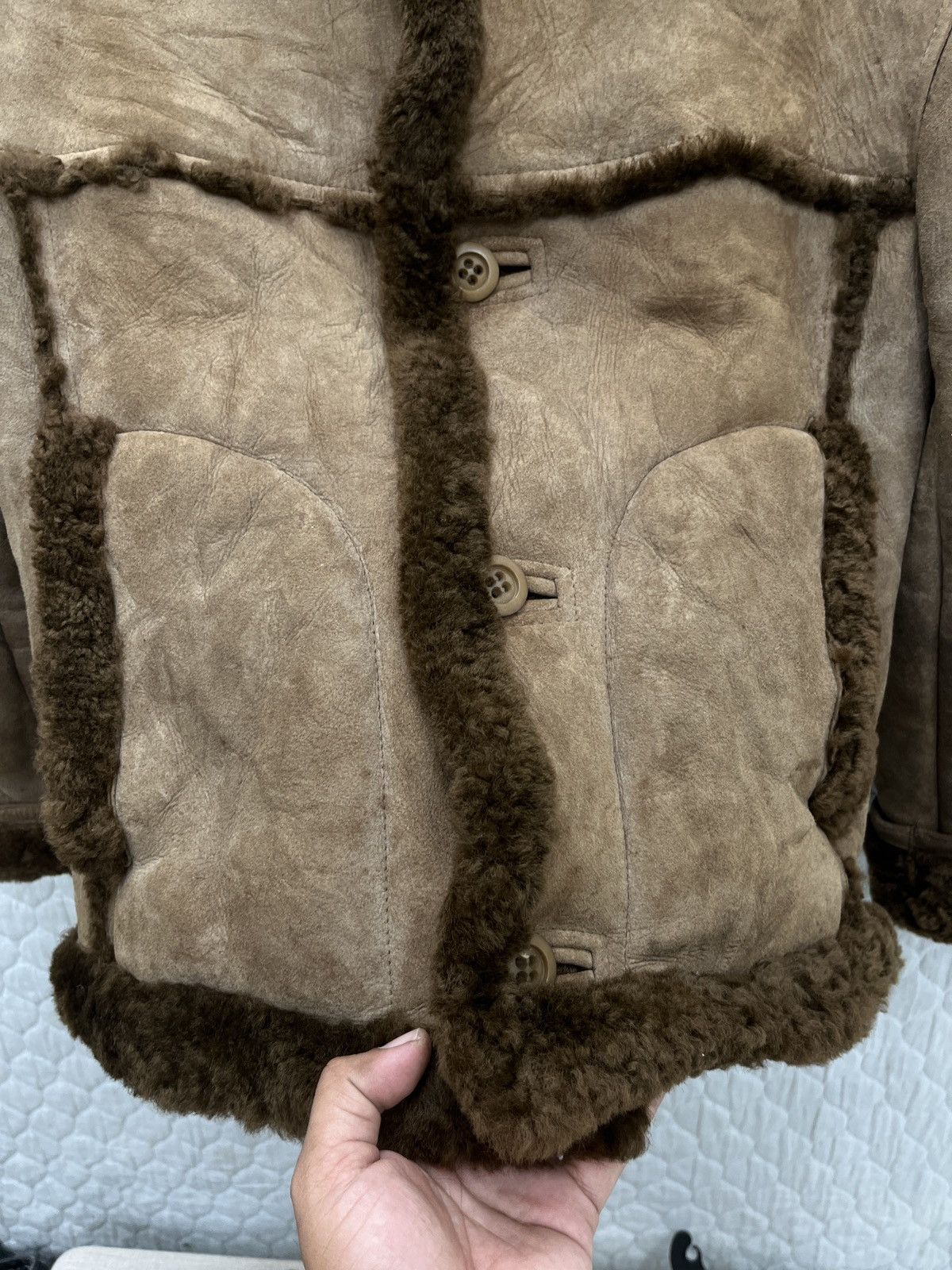If Six Was Nine 🔥🔥🔥STEALS MARTIN FIERRO SHEEPSKIN JACKET Size M / US 6-8 / IT 42-44 - 13 Thumbnail