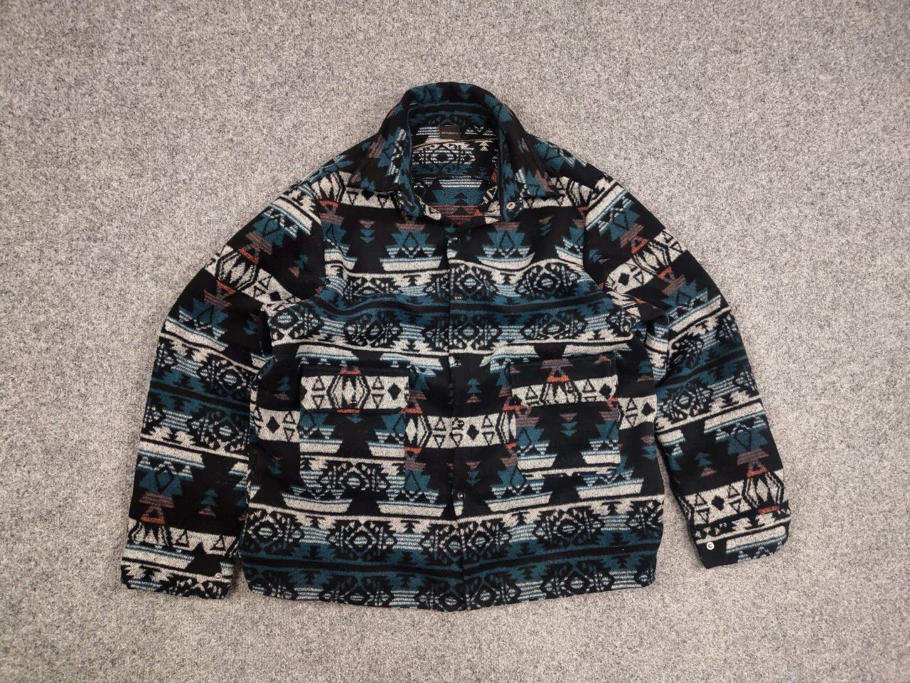 Other Rfausntiy Design overshirt Aztec flannel pocket Jacket Size US M / EU 48-50 / 2 - 11 Thumbnail