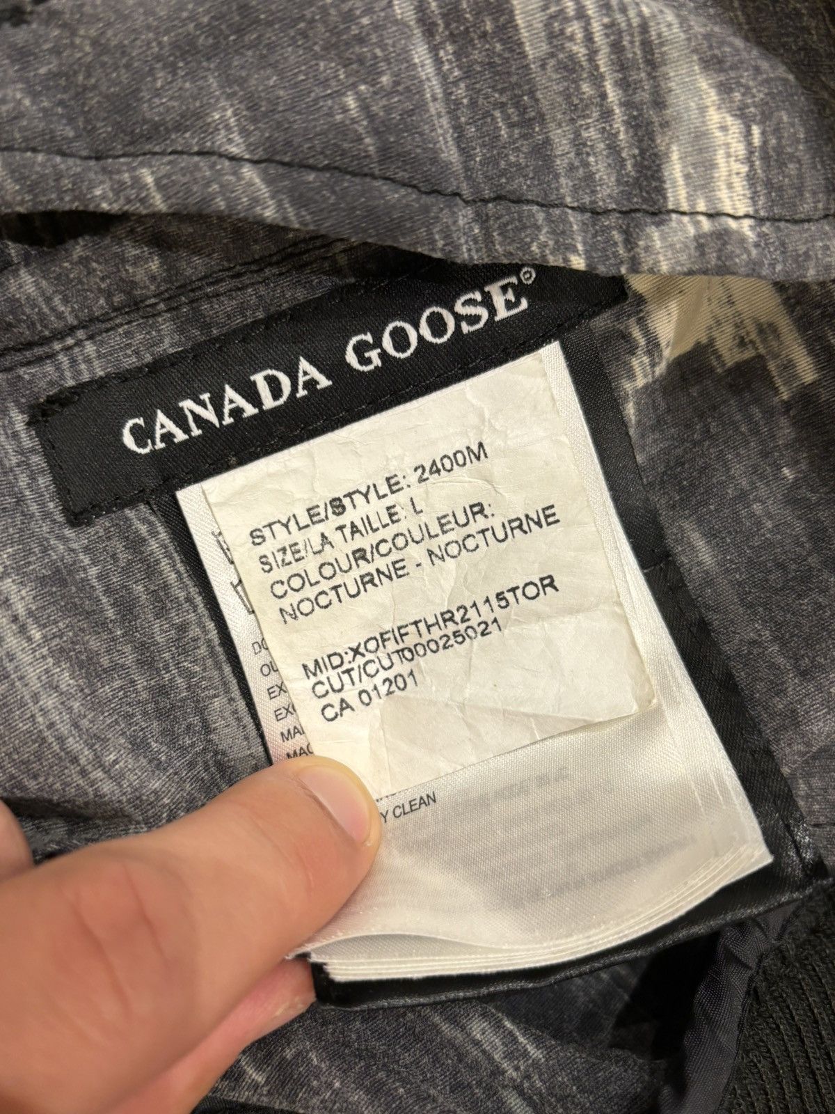 Canada Goose Canada Goose Faber Wind Resistant Bomber Jacket Size US L / EU 52-54 / 3 - 4 Thumbnail