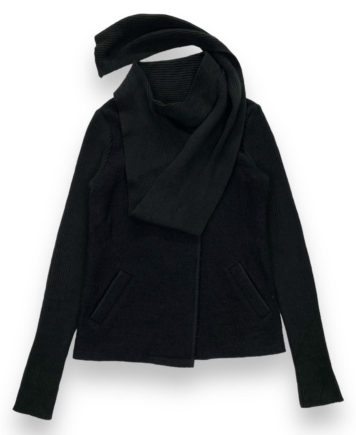 Japanese Brand Cobalt by Chris Han Shawl Jacket Size US XS / EU 42 / 0 - 1 Thumbnail