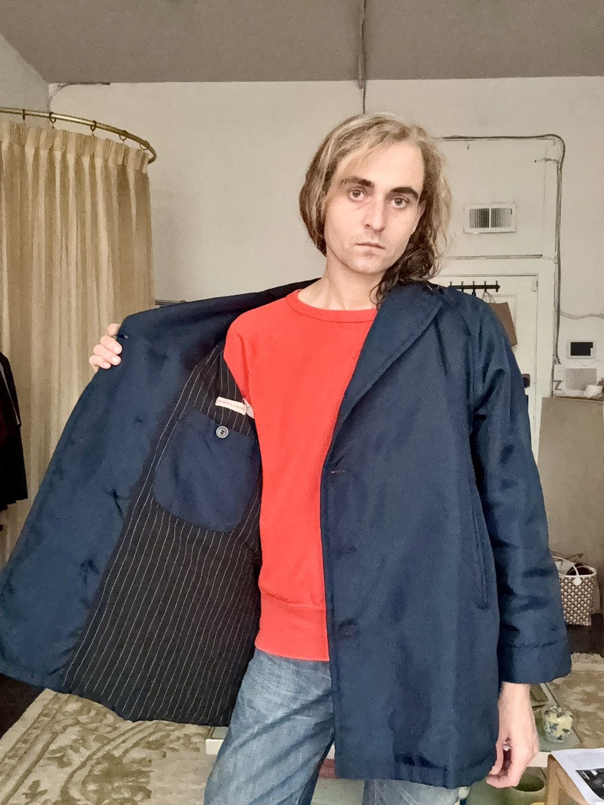 Romeo Gigli Archive 1990's Padded Nylon Coat