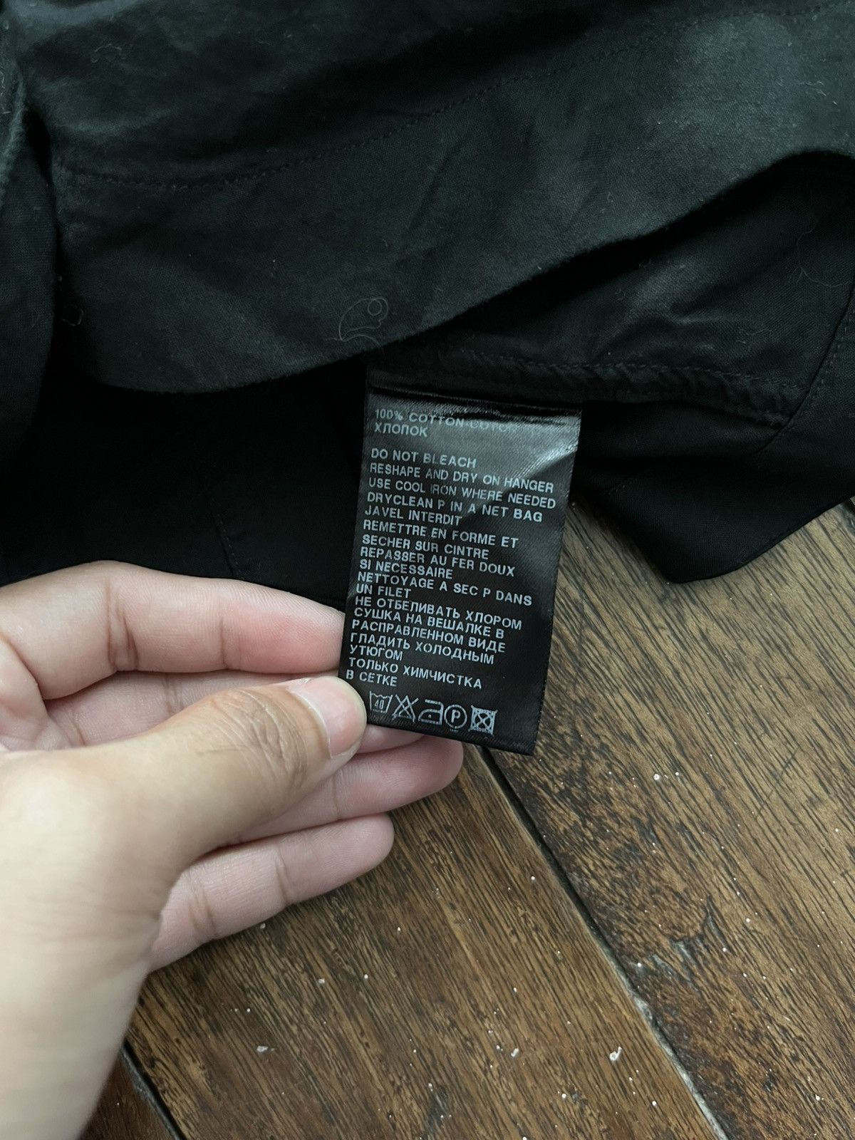 Ann Demeulemeester Ann Demeulemeestes Cropped Button Up Shirt Size XS / US 0-2 / IT 36-38 - 6 Thumbnail