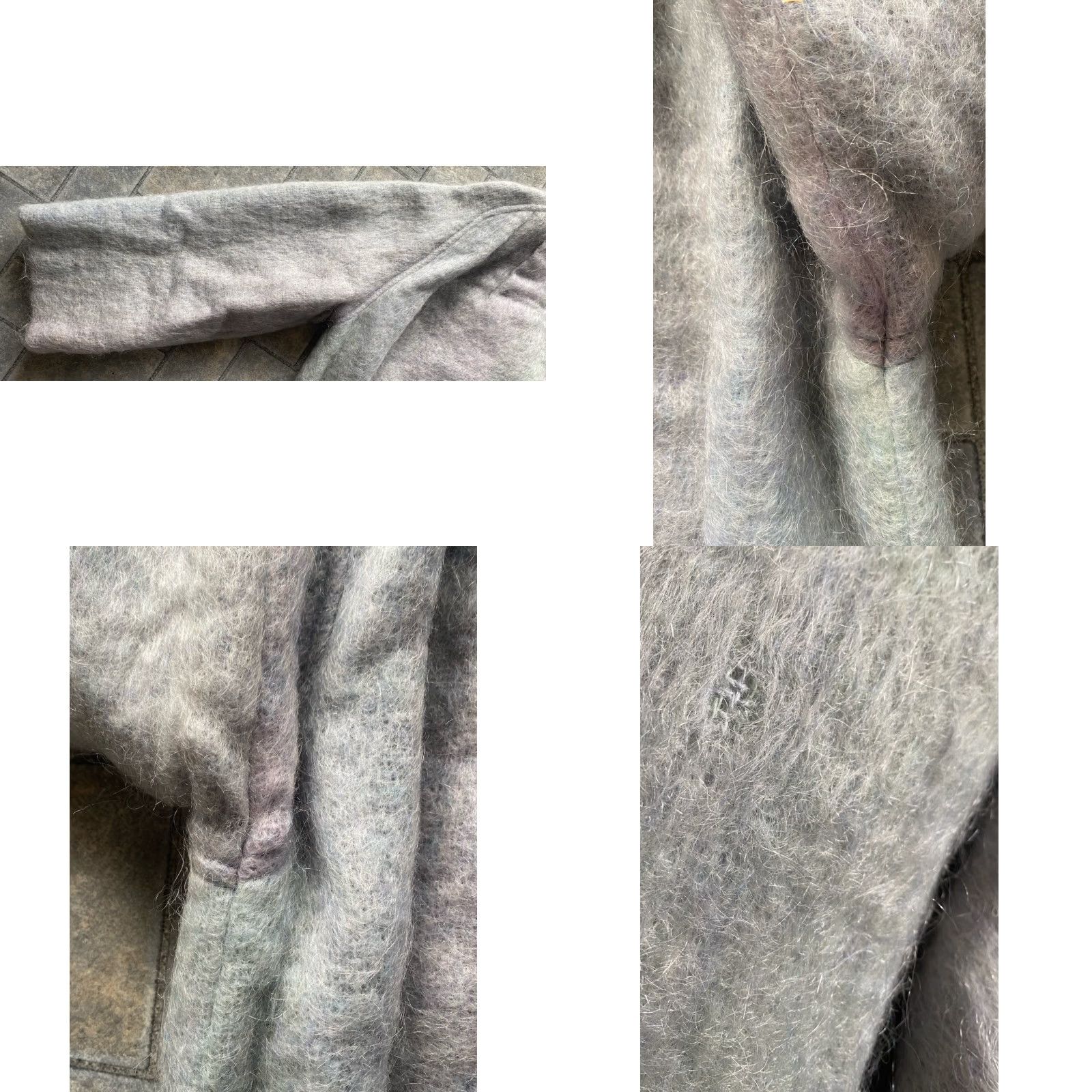 Vintage Avoca Handweavers Women’s Size Medium Coat Mohair Wool Nylon Made In Ireland Womens Size M / US 6-8 / IT 42-44 - 11 Thumbnail
