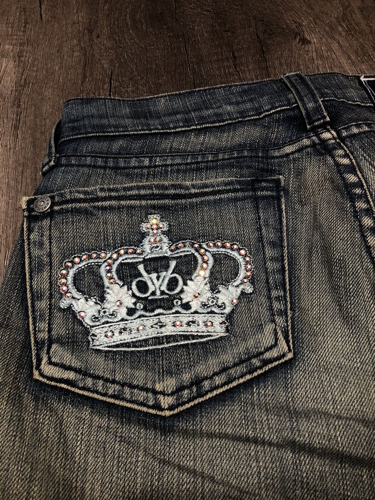 Rock & Republic × Victoria Beckham VICTORIA BECKHAM FOR ROCK & REPUBLIC FLARE JEANS Size 28" / US 6 / IT 42 - 10 Thumbnail