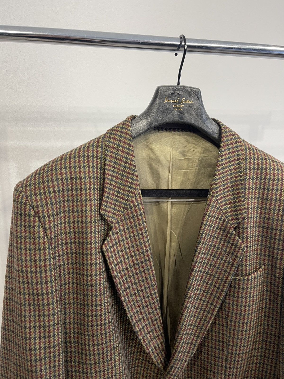 Vintage Vintage blazer wool classic jacket sport coat beyeler rare Size 48R - 3 Thumbnail