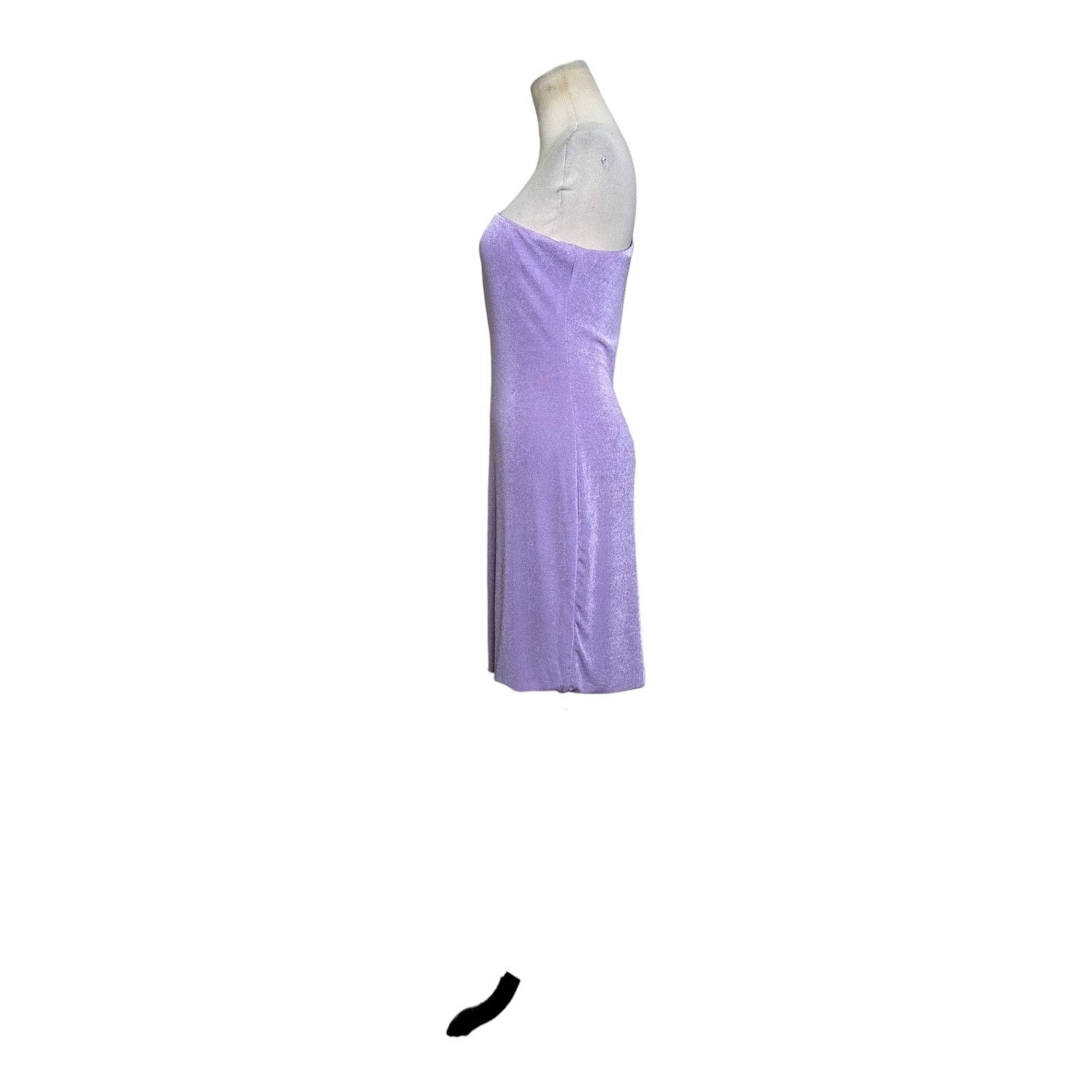 PRINCESS POLLY Princess Polly xx lilac one shoulder cut out dress size 10 Size L / US 10 / IT 46 - 11 Thumbnail