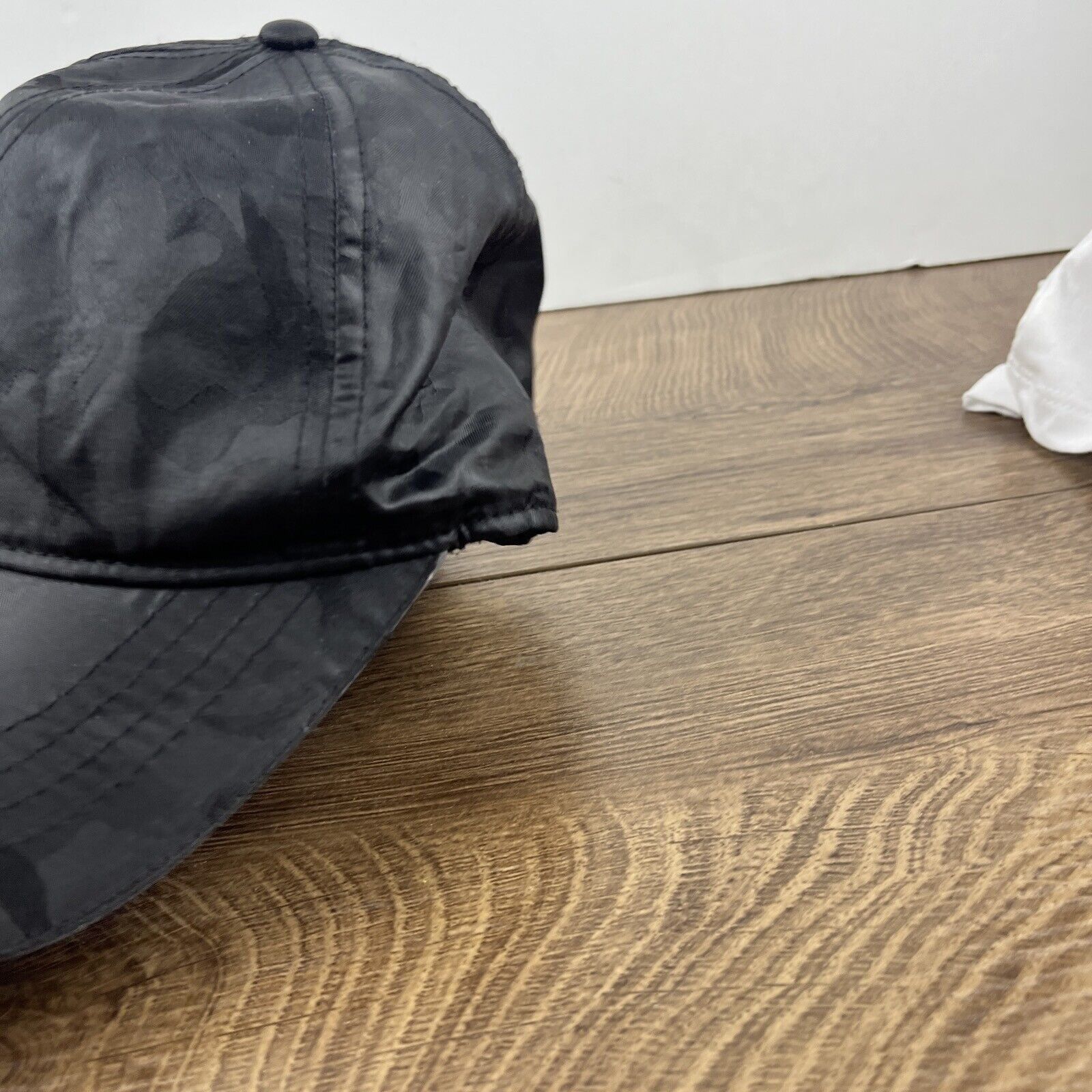 Other Camo Black Baseball Hat Black Hat Adjustable Adult Size Hat Size ONE SIZE - 7 Thumbnail