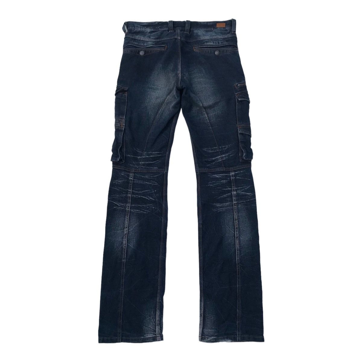 Nicole Club Nicole Club For Men Denim Cargo Multipocket Streetwear Pants Size US 29 - 8 Thumbnail