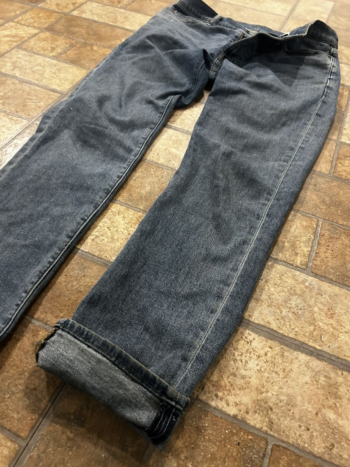 Abercrombie & Fitch abercrombie & fitch salvaged blue denim Size US 30 / EU 46 - 1 Thumbnail