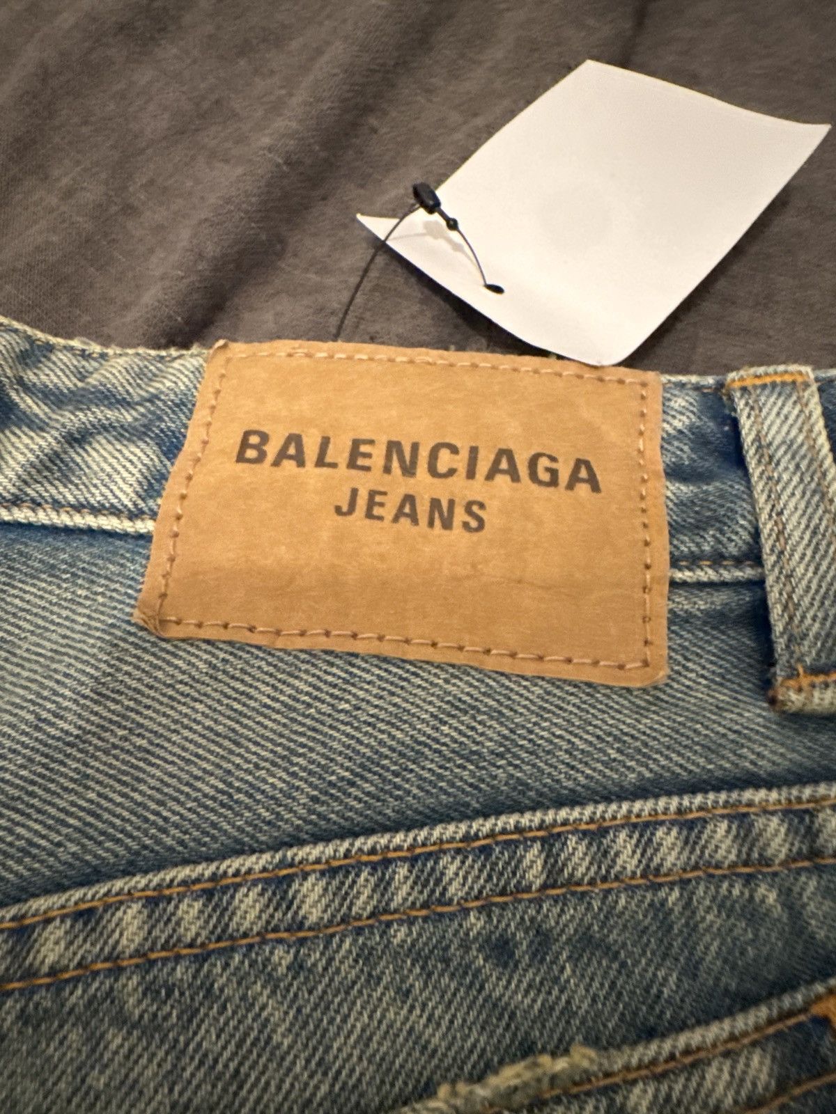 Balenciaga Balenciaga True Blue Japanese Denim Size 25" / US 0 / IT 36 - 8 Thumbnail